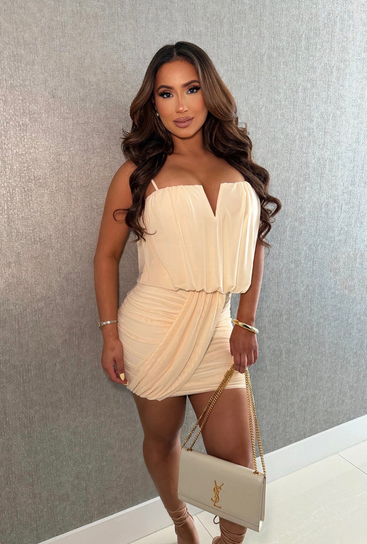 Sweet Serenade Dress - Cream