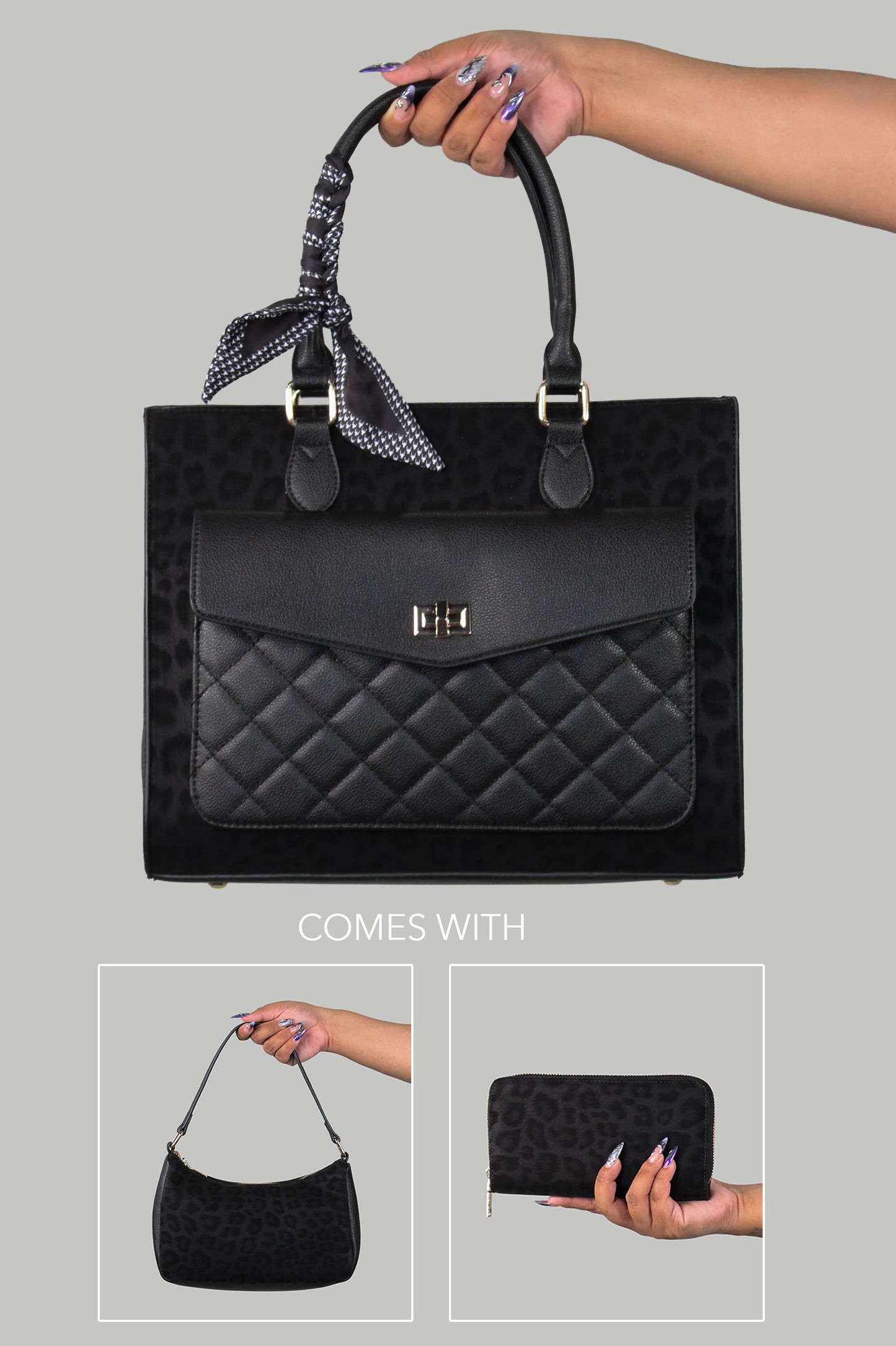 Clarisa's Purse - Black