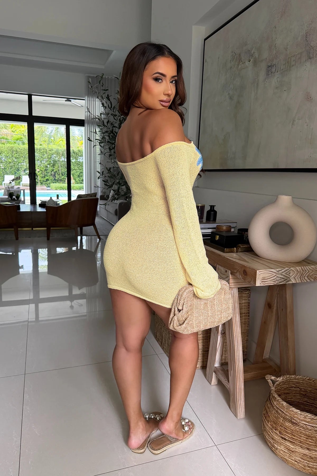 Princess Of Seas  Dress - Cream