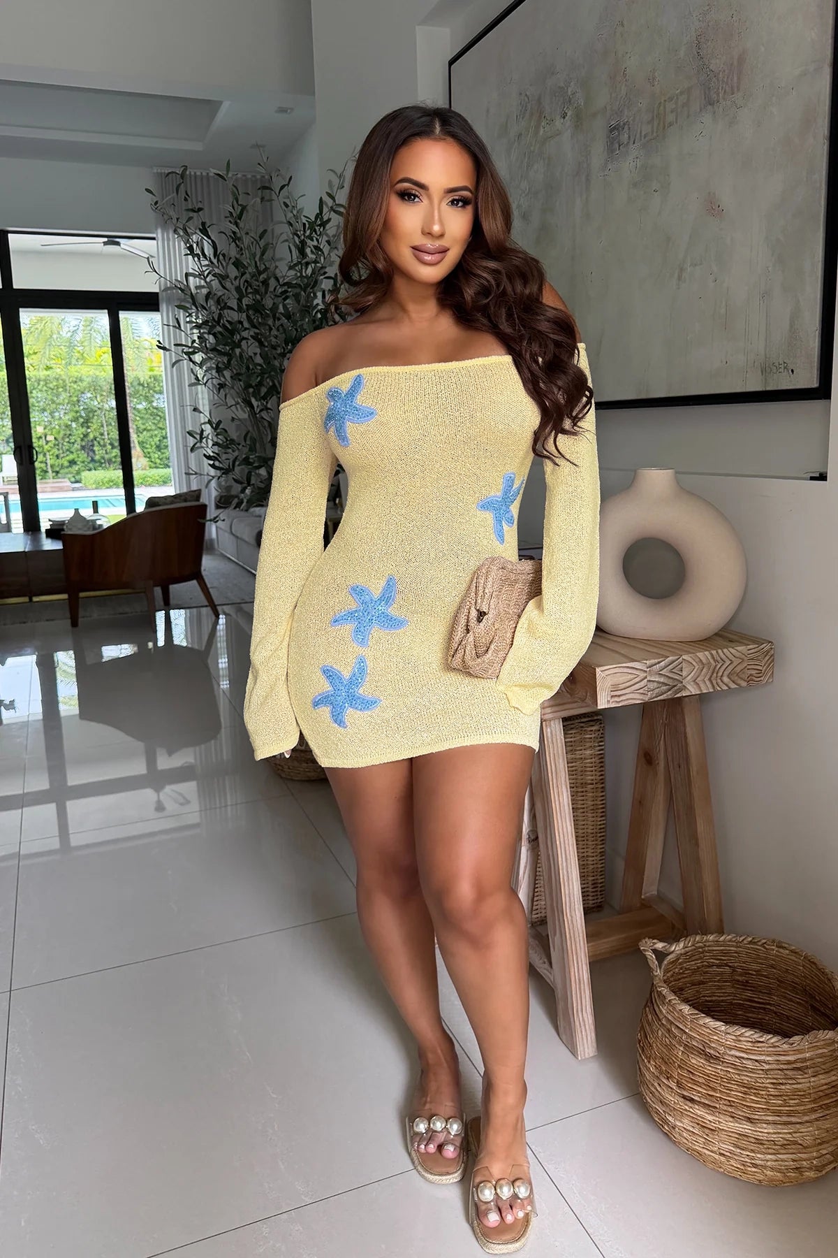 Princess Of Seas  Dress - Cream