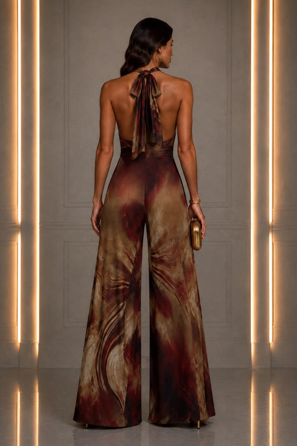 Serengetti   Jumpsuit - Brown
