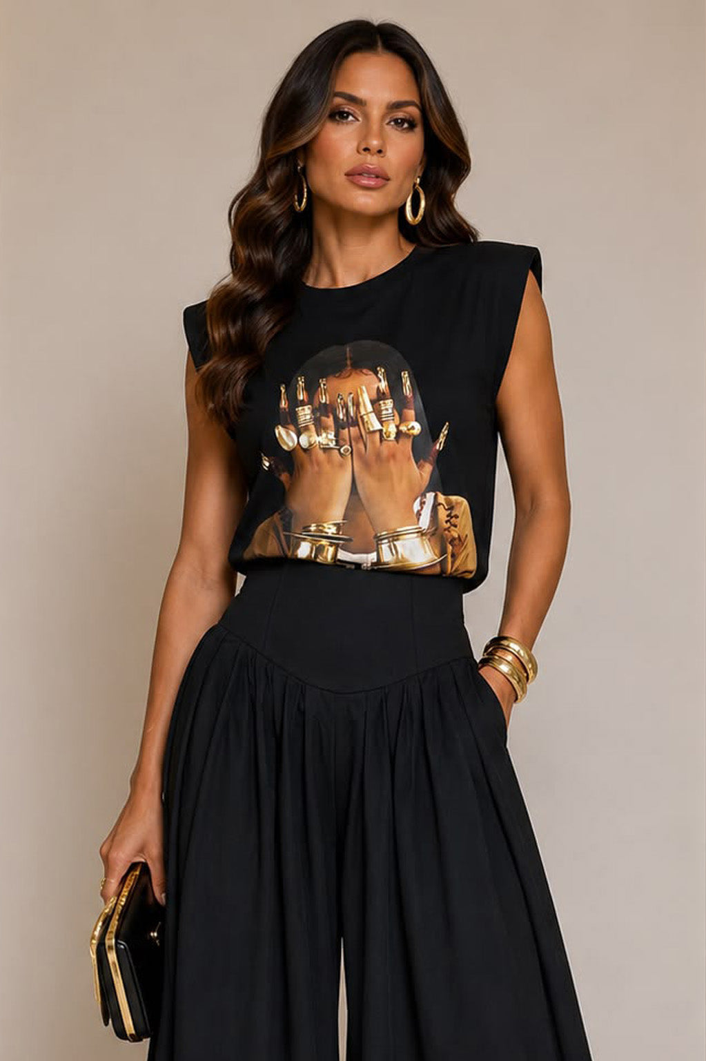 Arianna's Top - Black