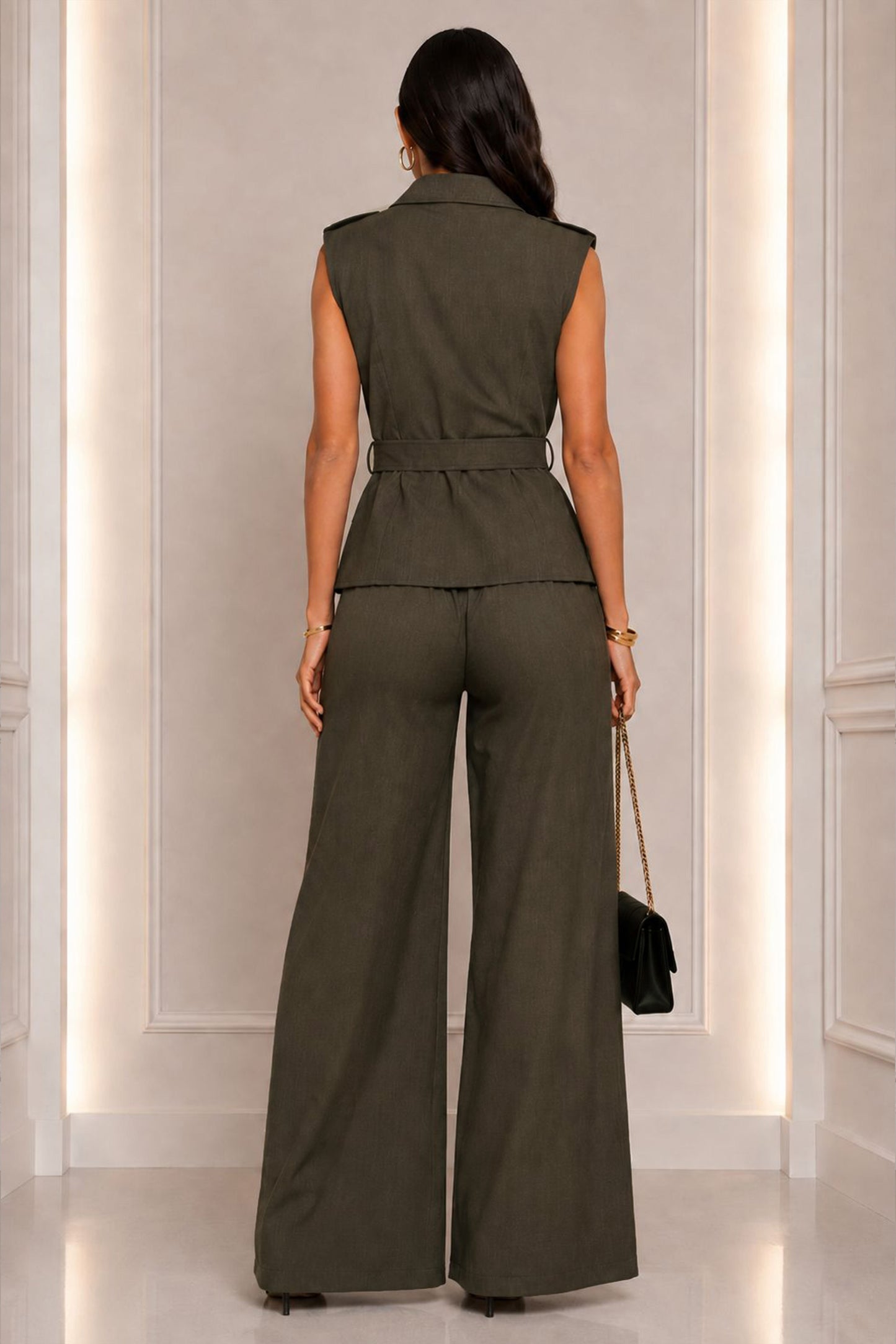 Aurora's Pant Set - Olive