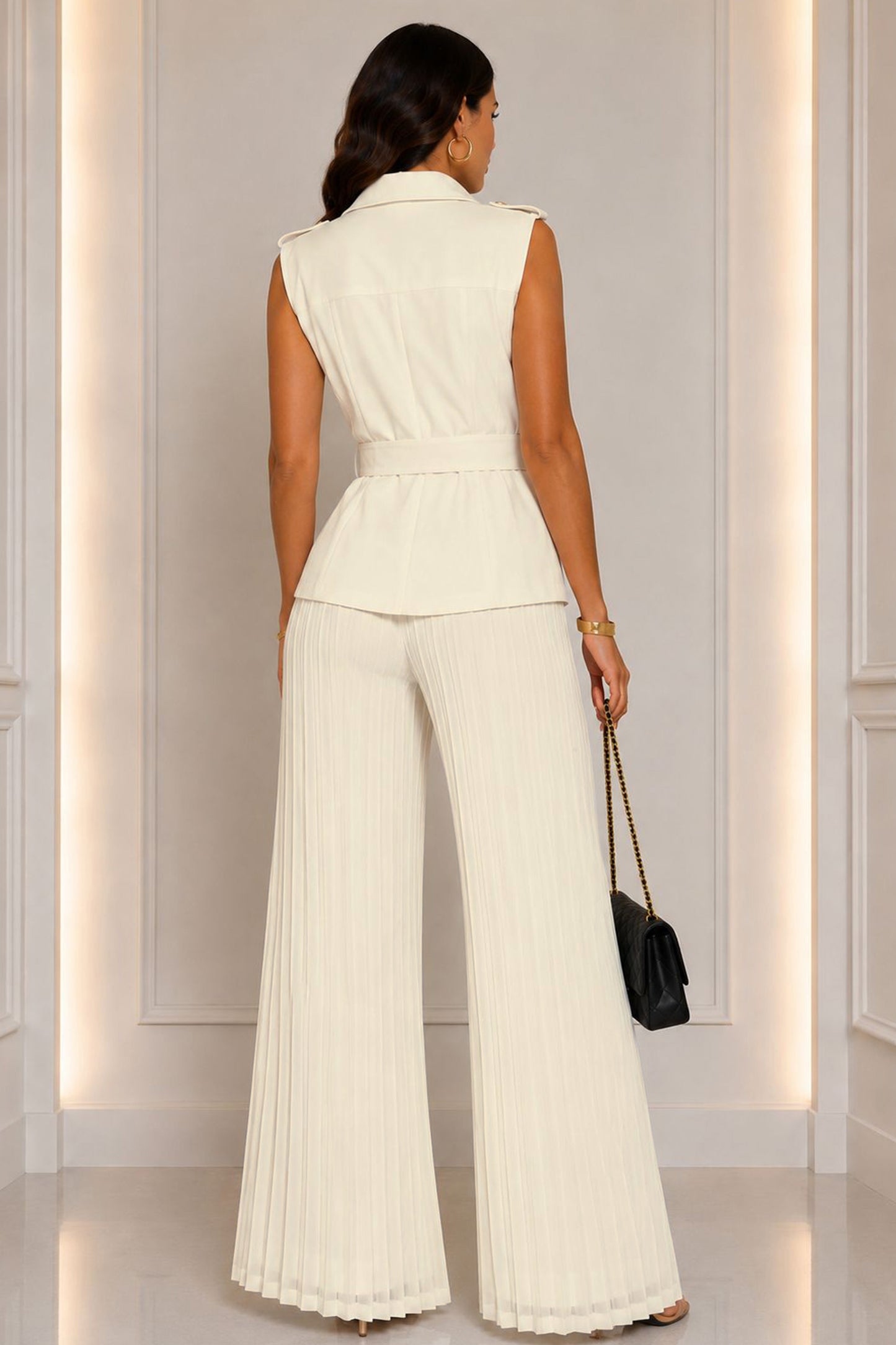Hadley's Pant Set - Cream