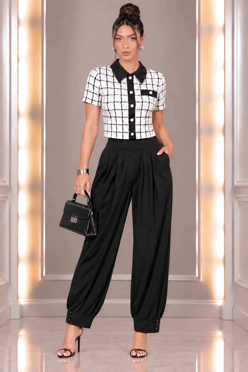 The Hampton Pant - Black