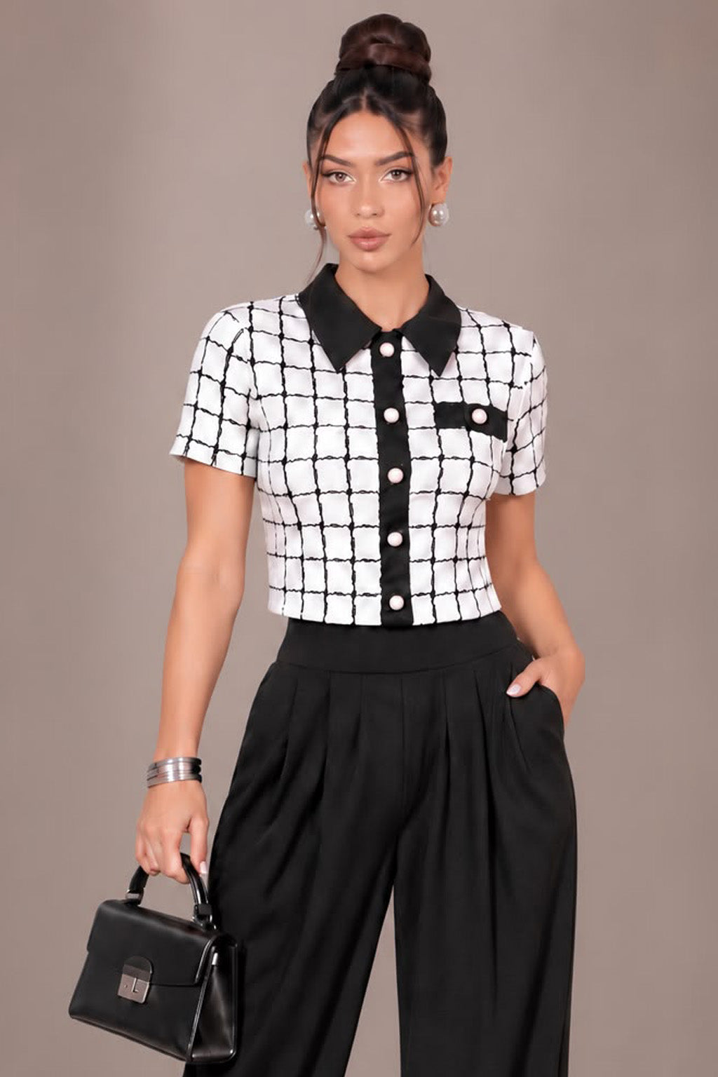 Social Hour Top - White