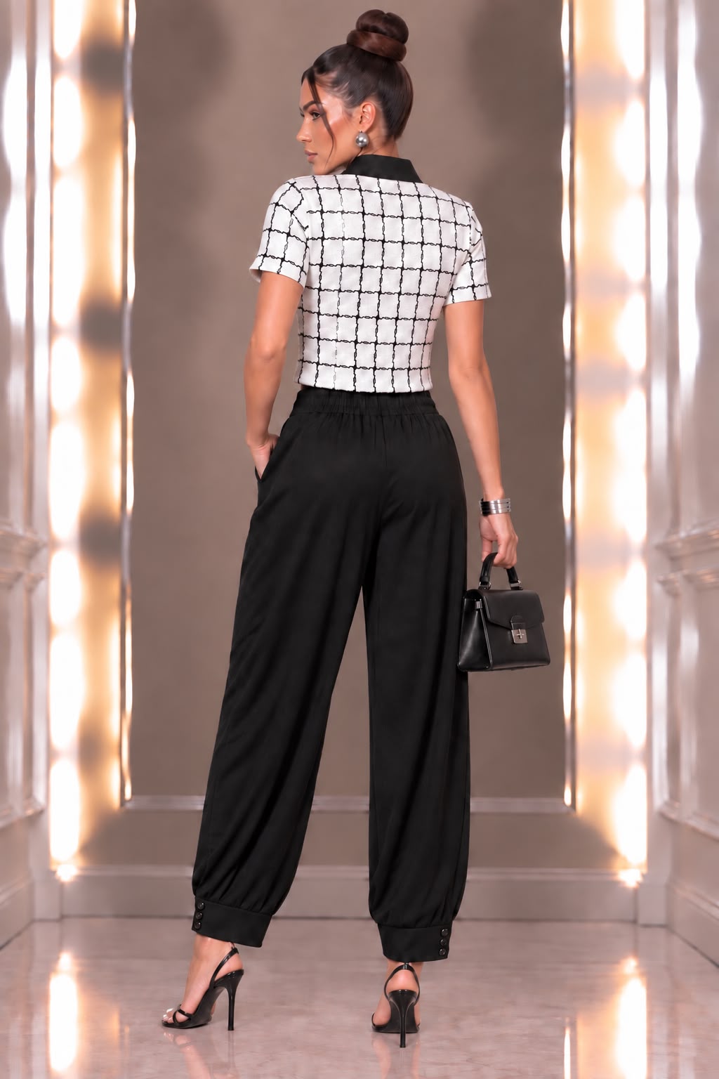 The Hampton Pant - Black