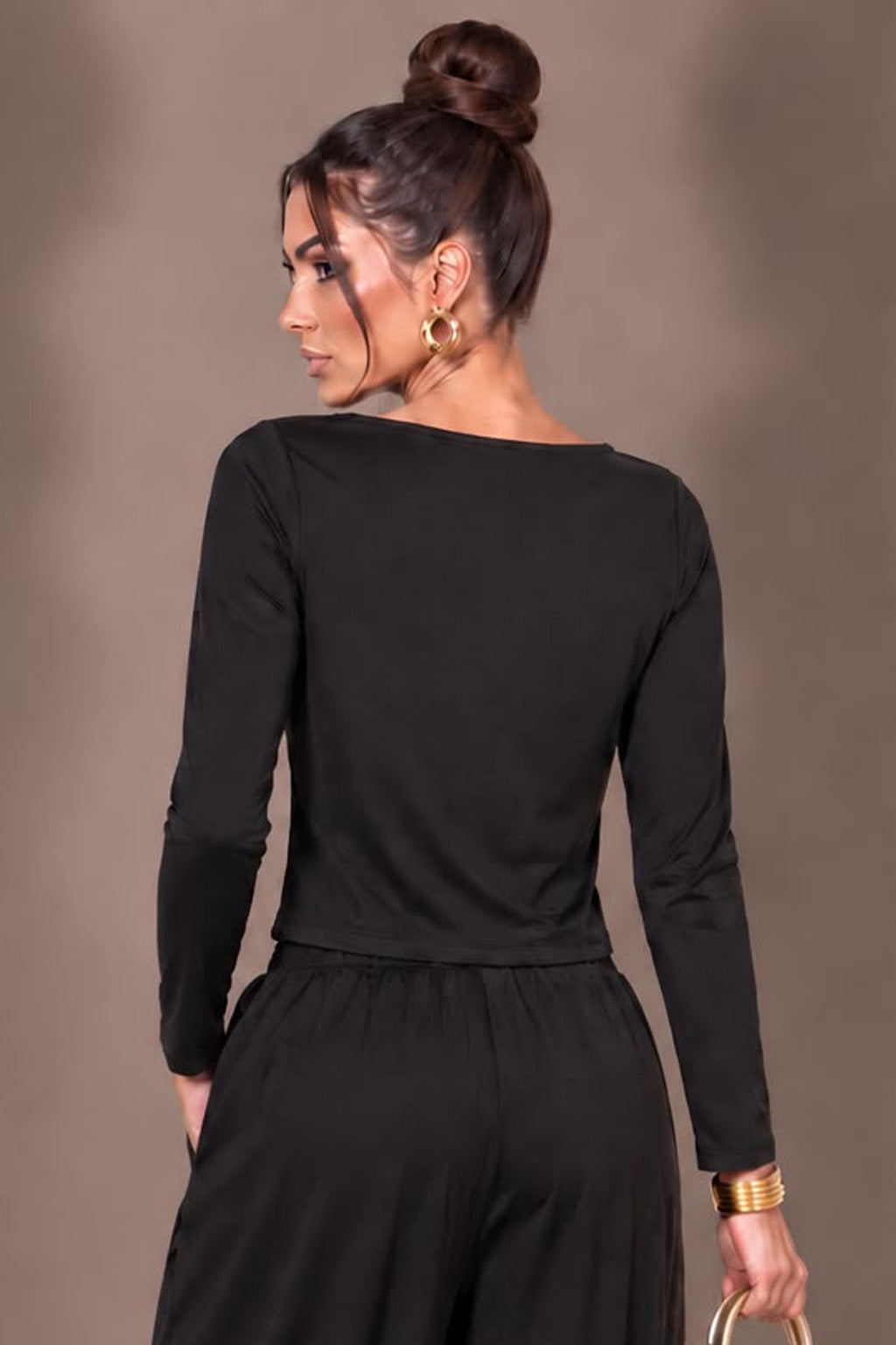 First Class Top - Black