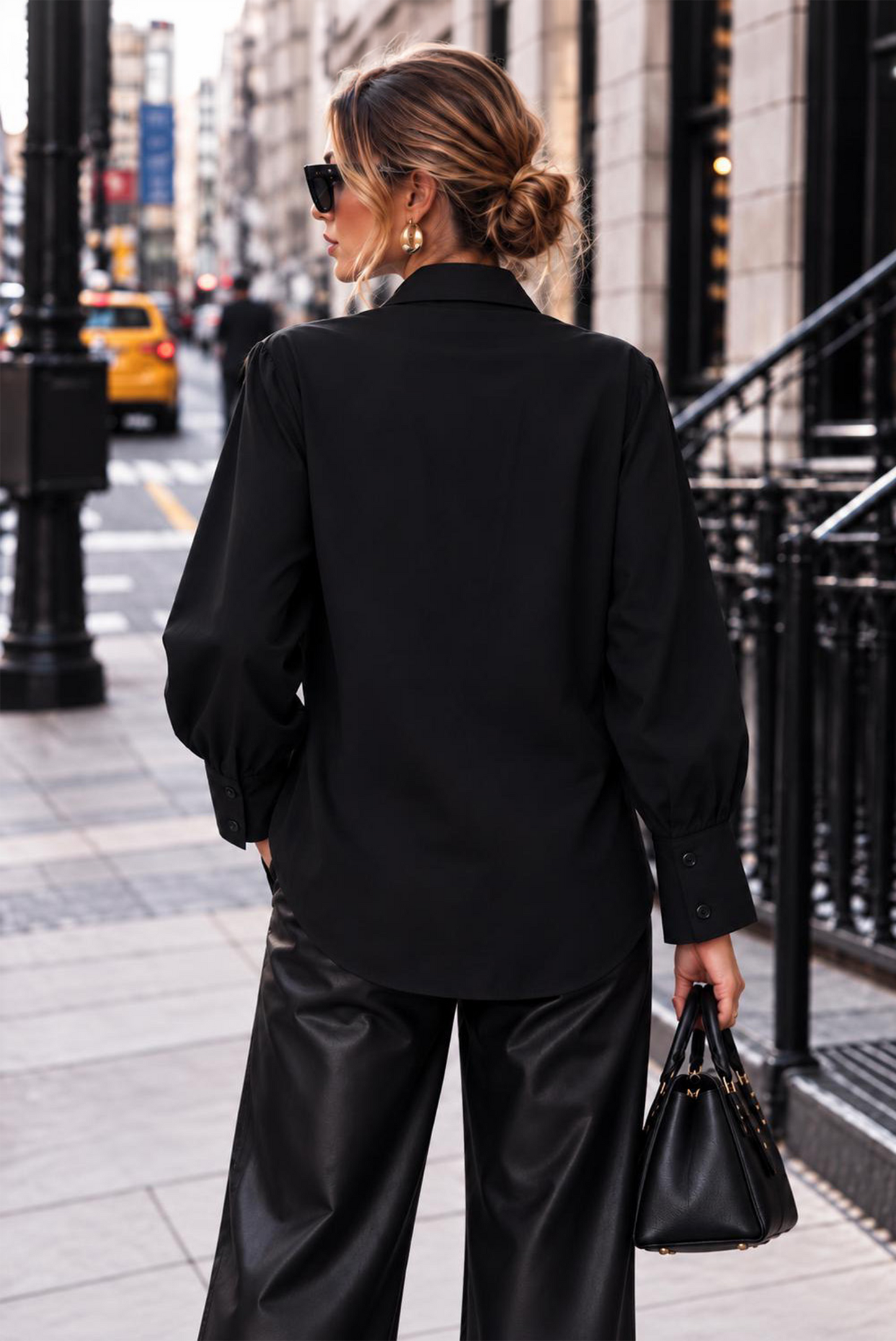 Juliana's Blousa - Black