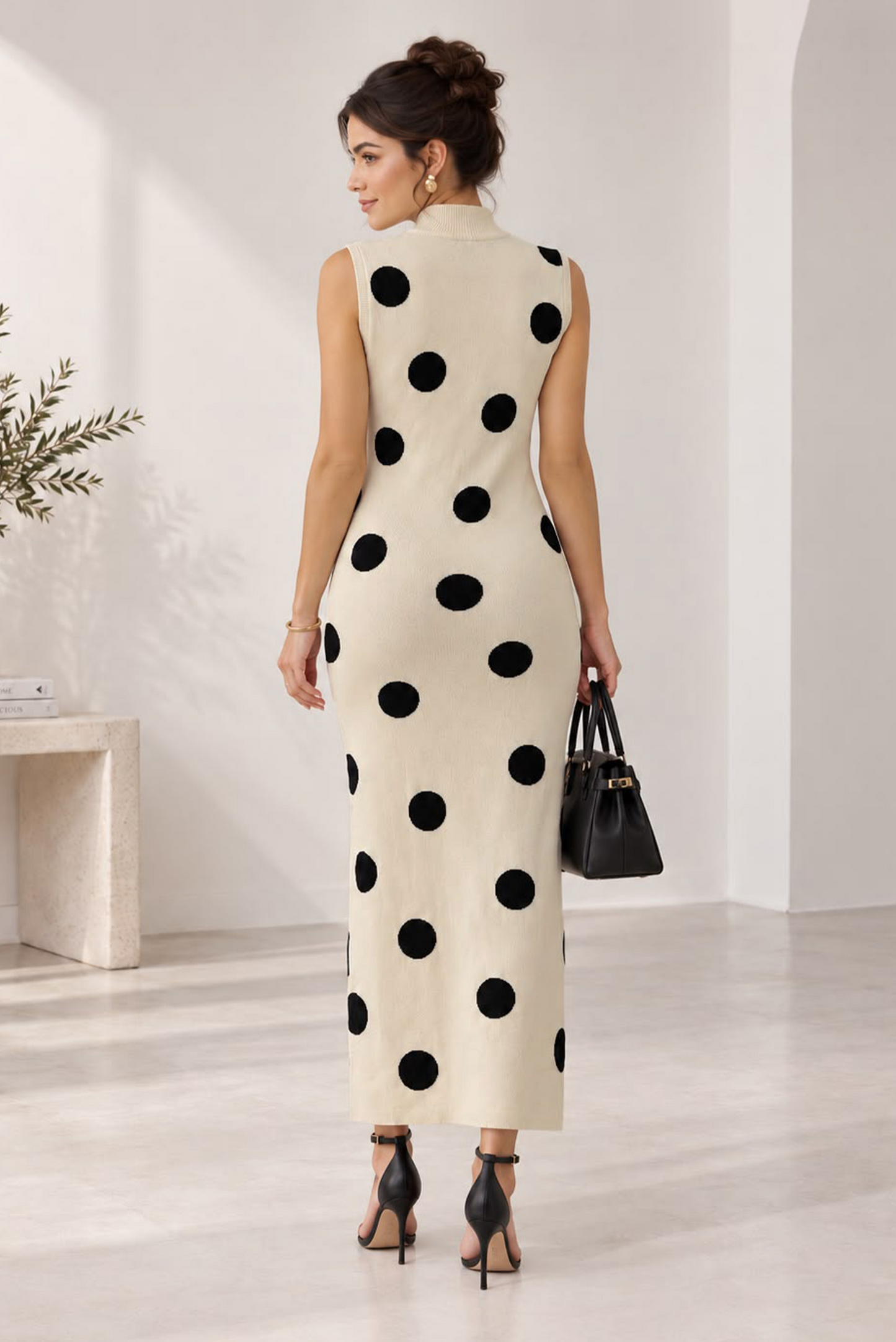 Bow Amour Dress- White