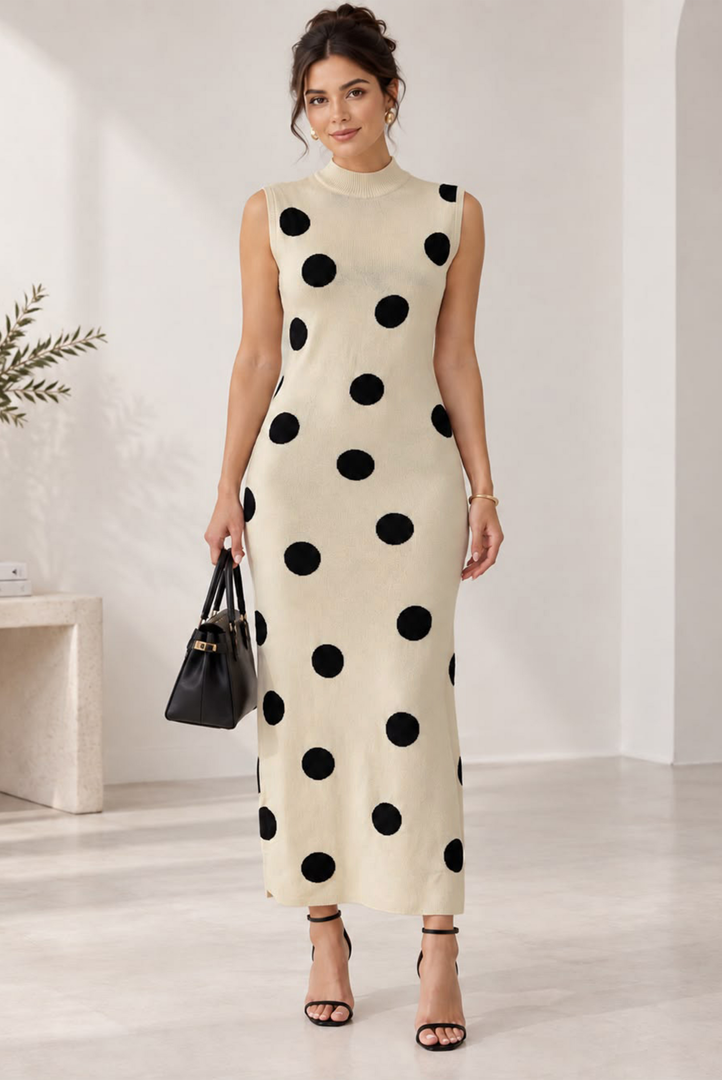 Bow Amour Dress- White