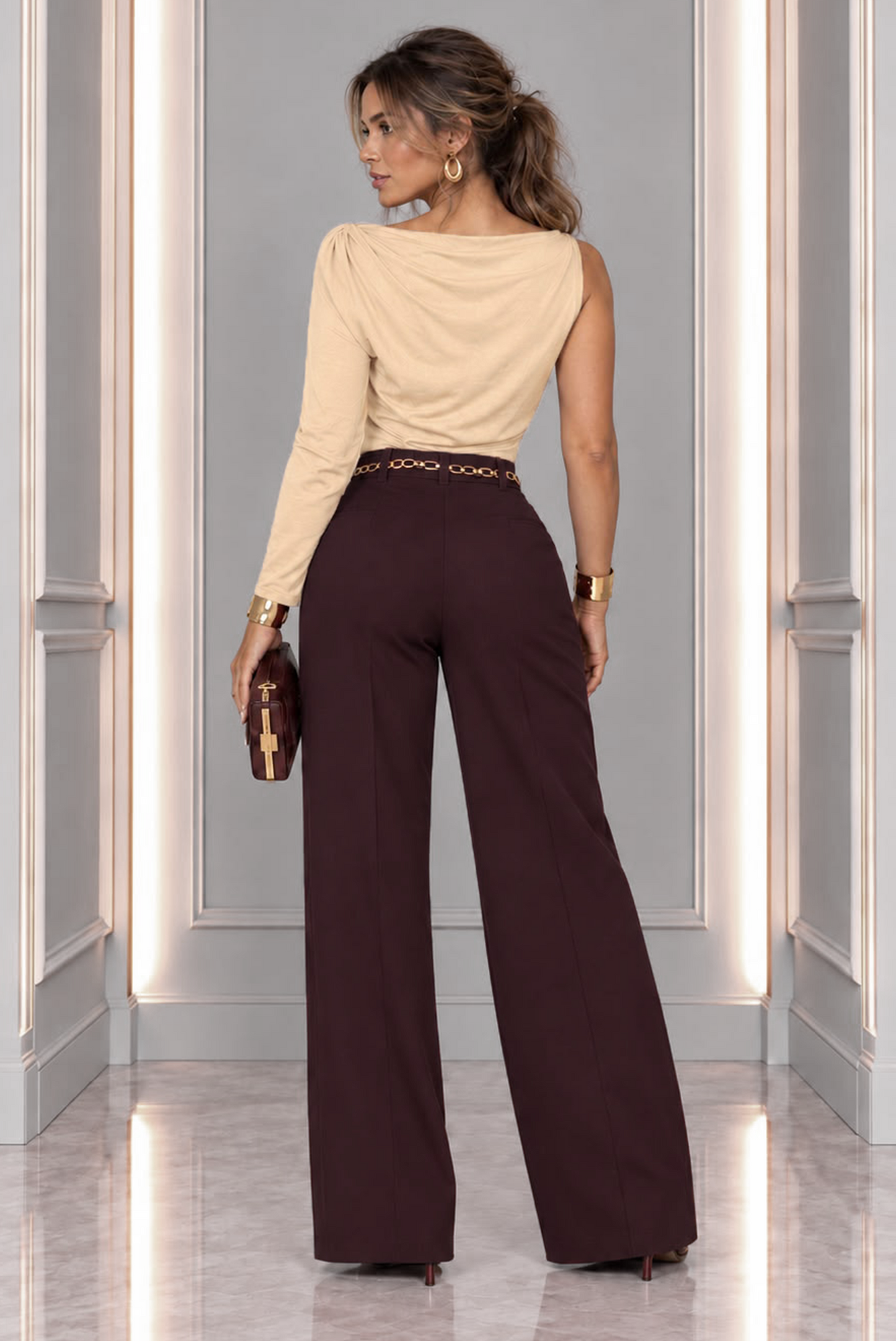 How It Is Pants - Burgundy