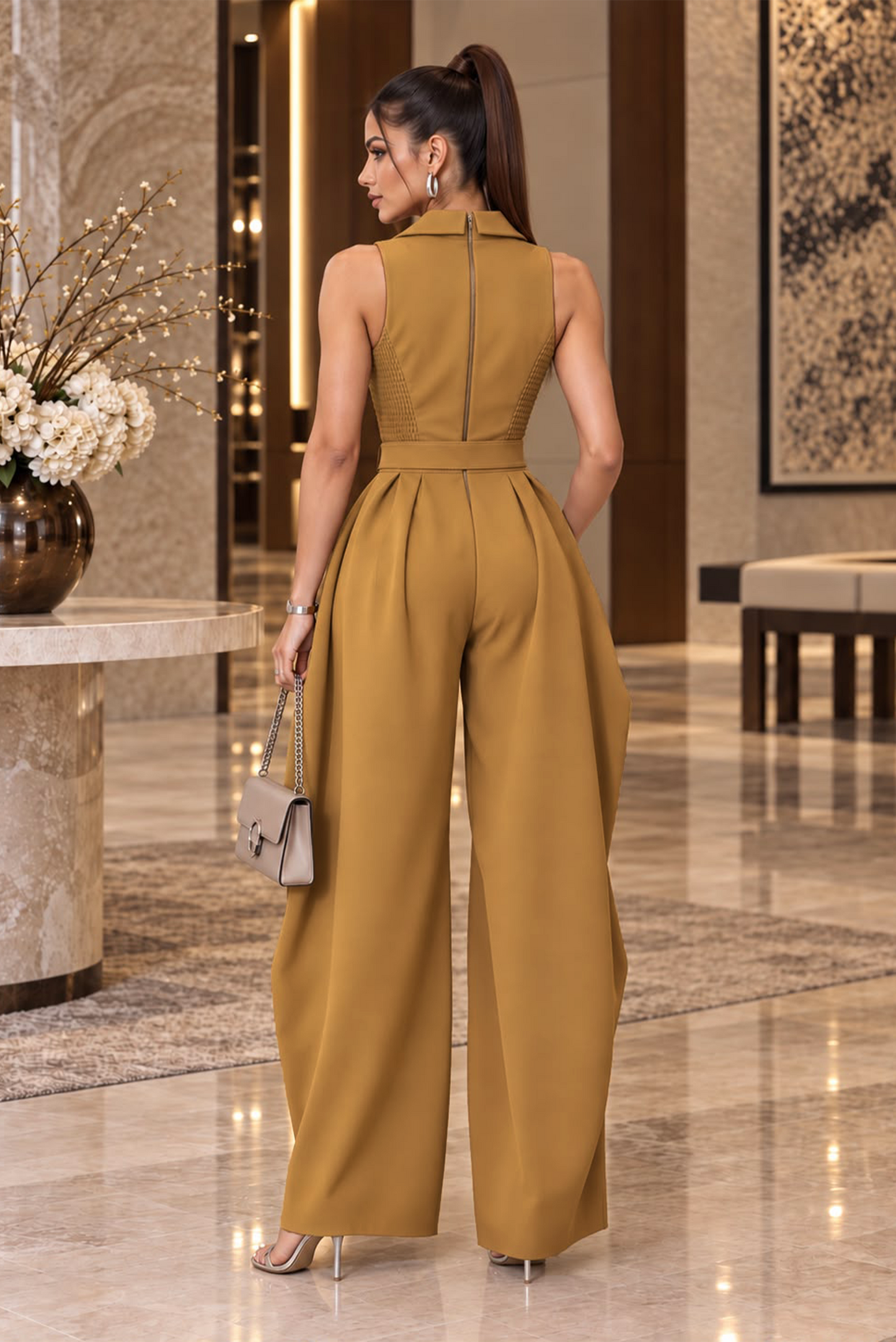 On My Terms II Jumpsuit - Khaki