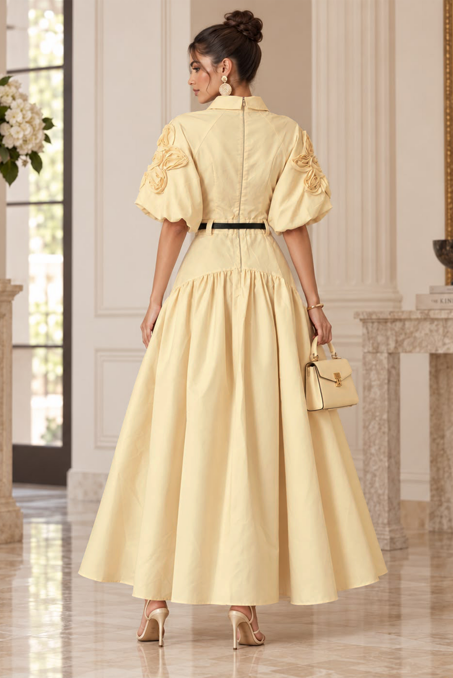Aveline Dress - Cream