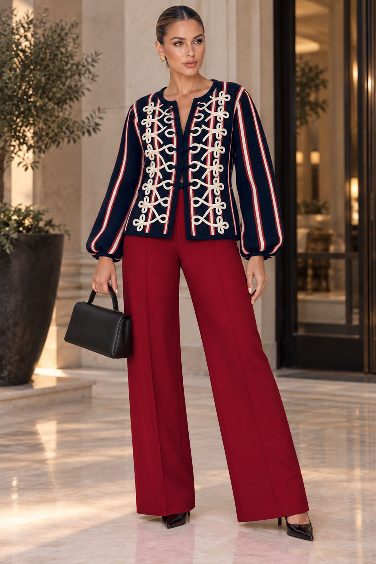 Magnolia Pants - Red