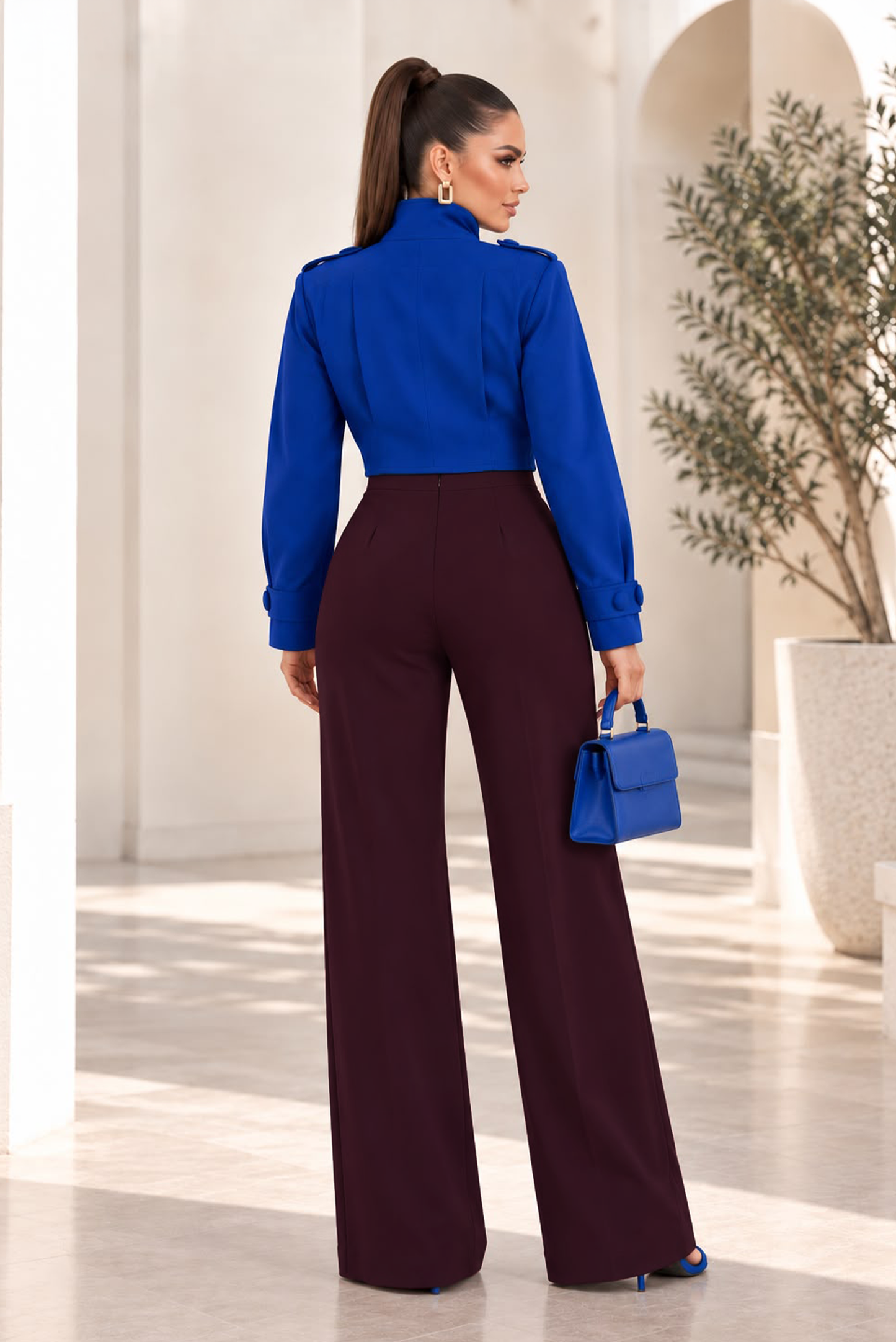 Magnolia Pants - Wine