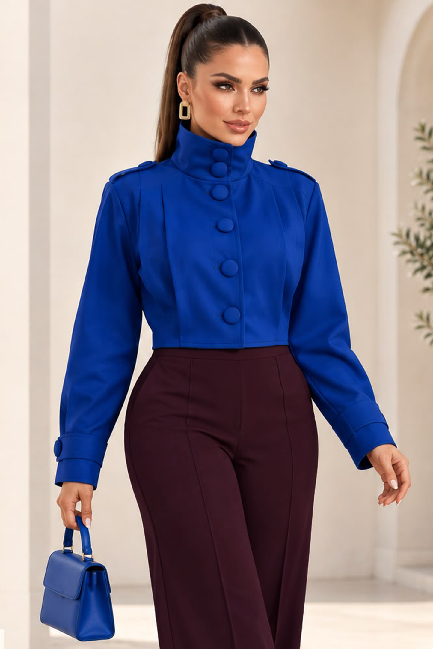 Night Talks Jacket - Blue