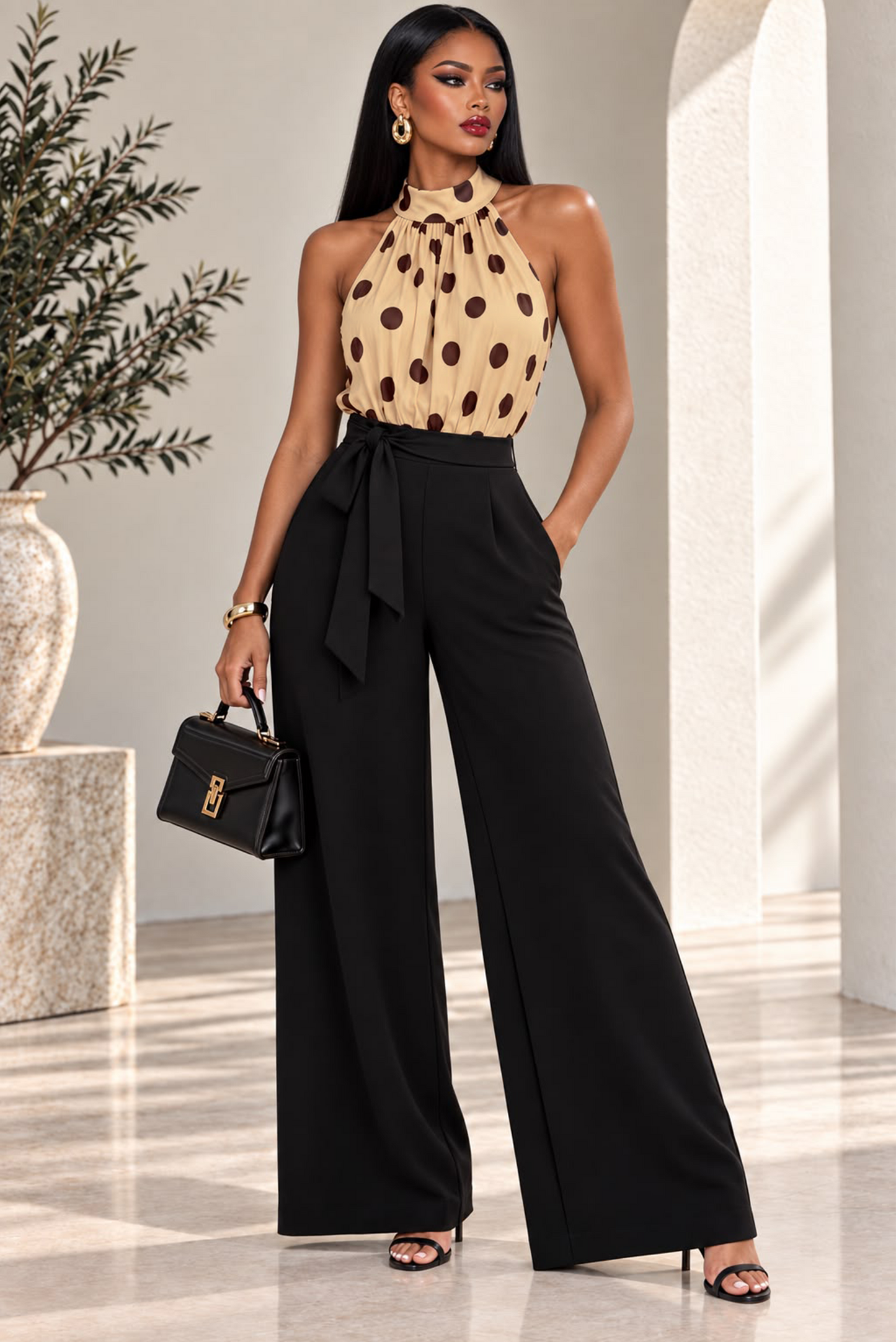 Good Lookin' Jumpsuit - Brown
