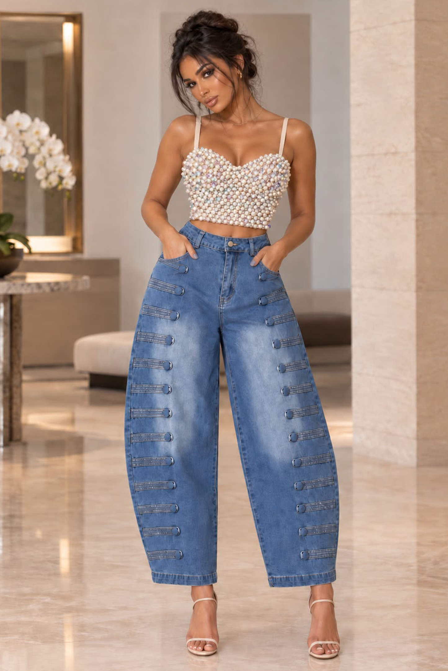 Trendility Pants -Blue