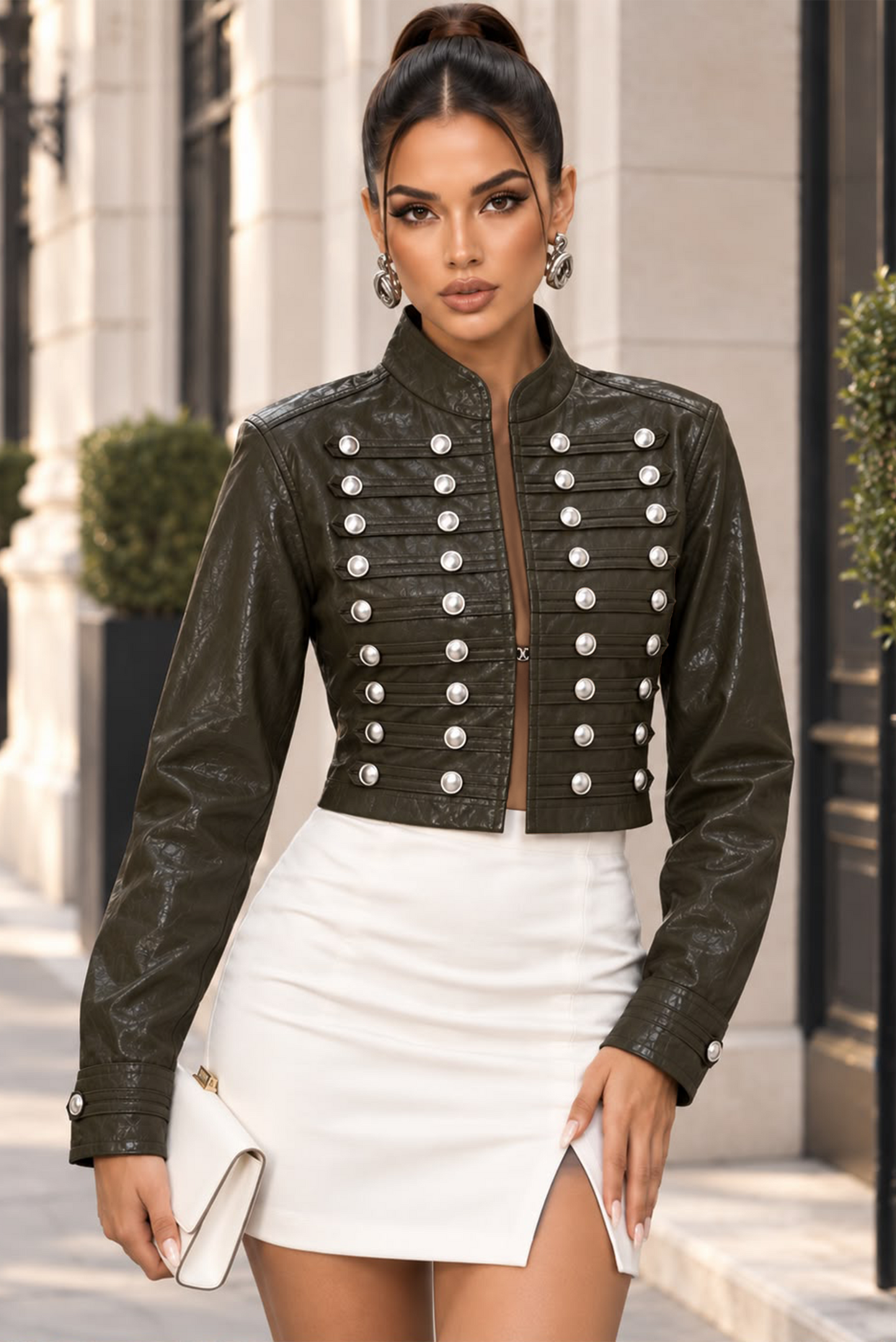 Play It Safe Jacket- Olive