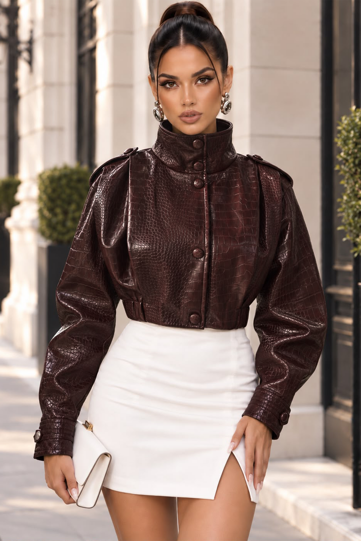 Lover's Lore Jacket - Burgundy