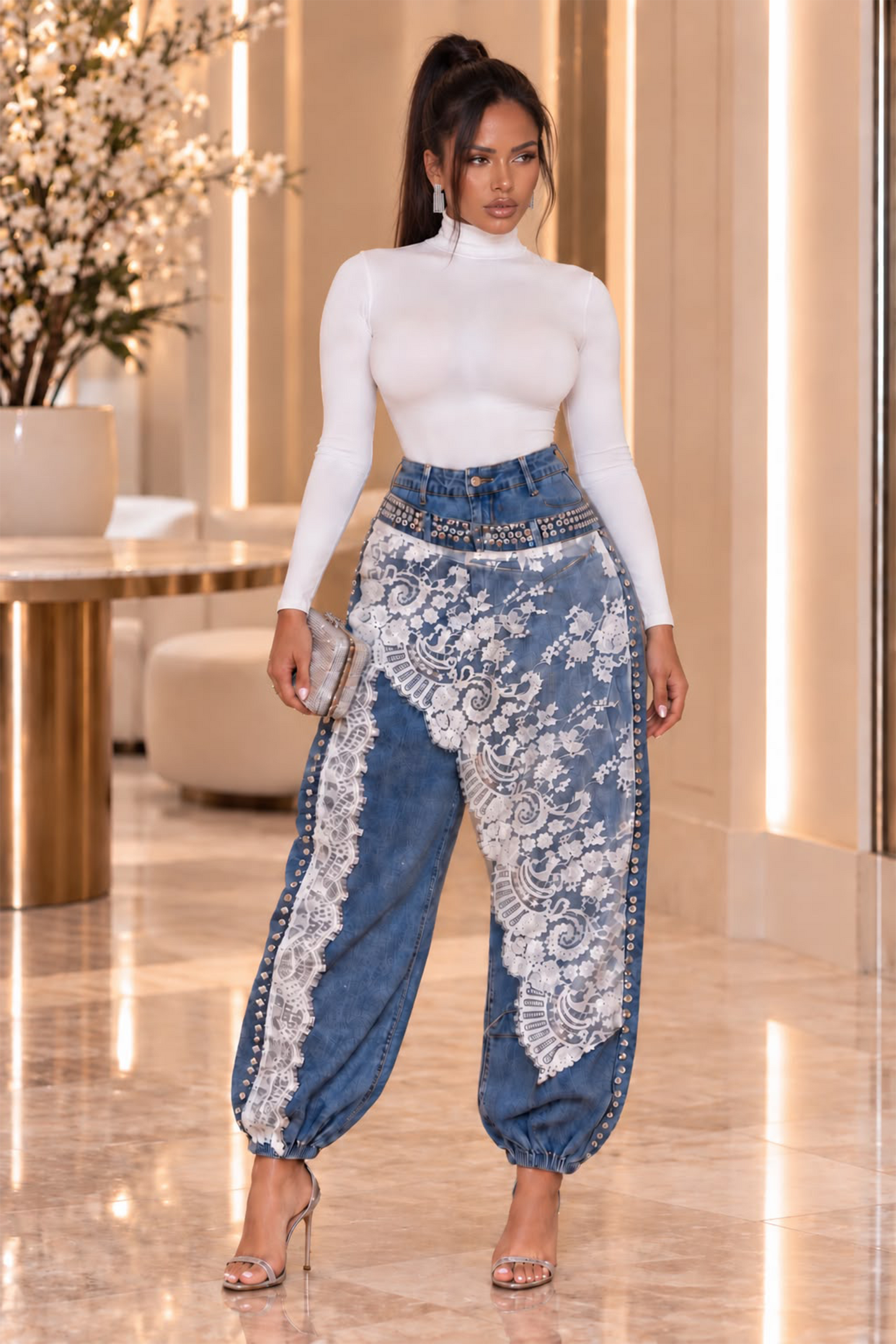 Breanna's Pants -Blue
