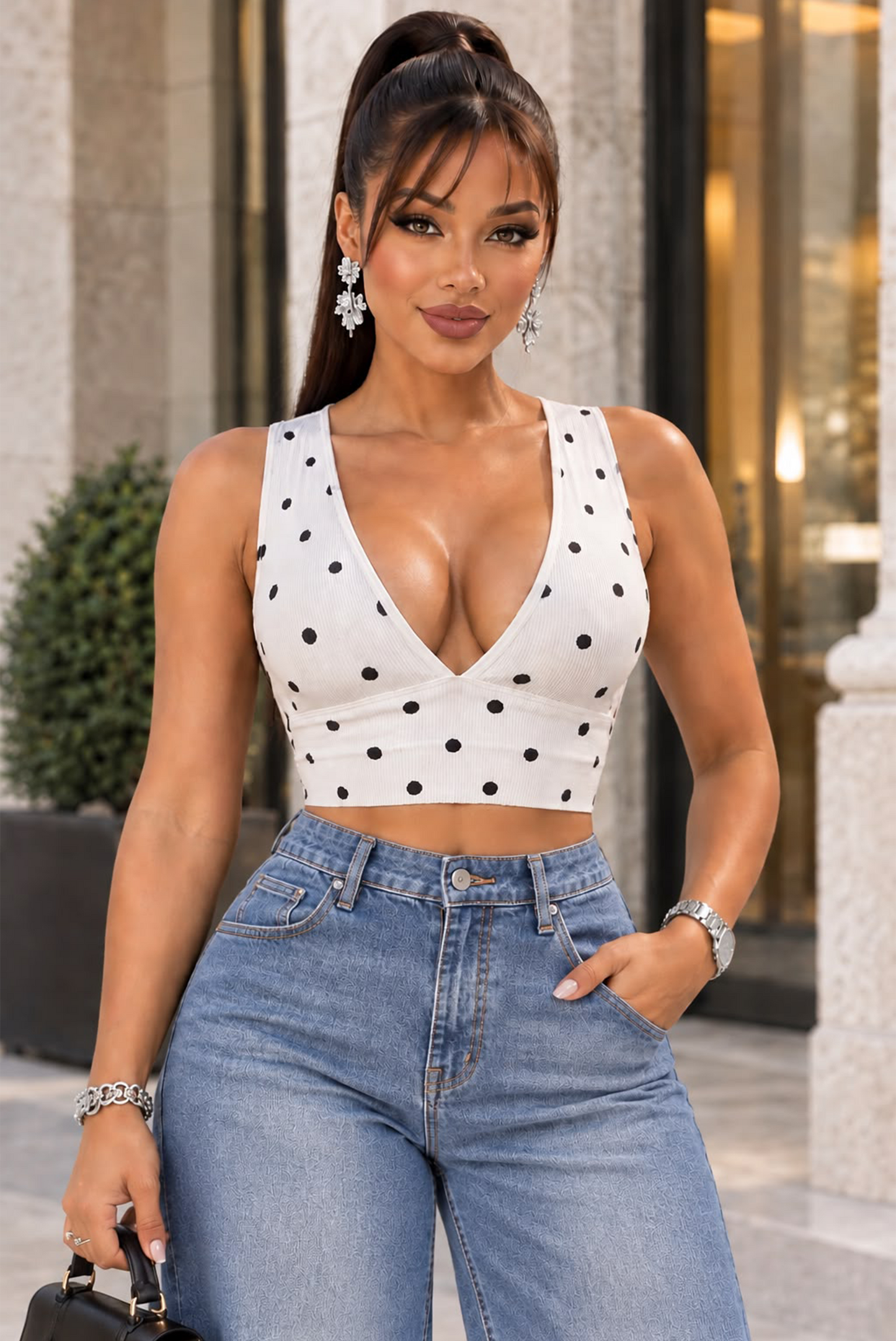 Tiana's Top - White