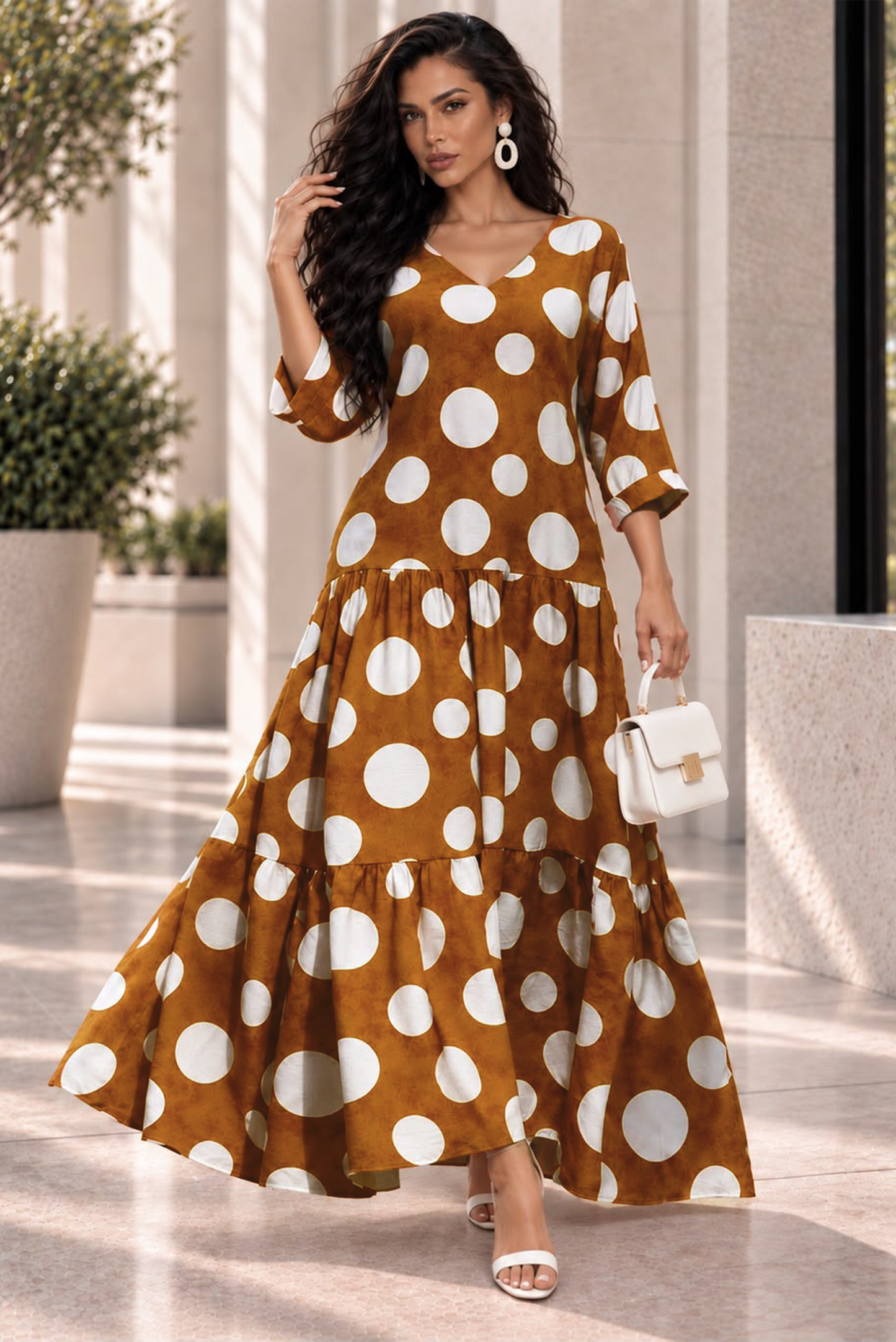 Jazz Maxi Dress - Camel