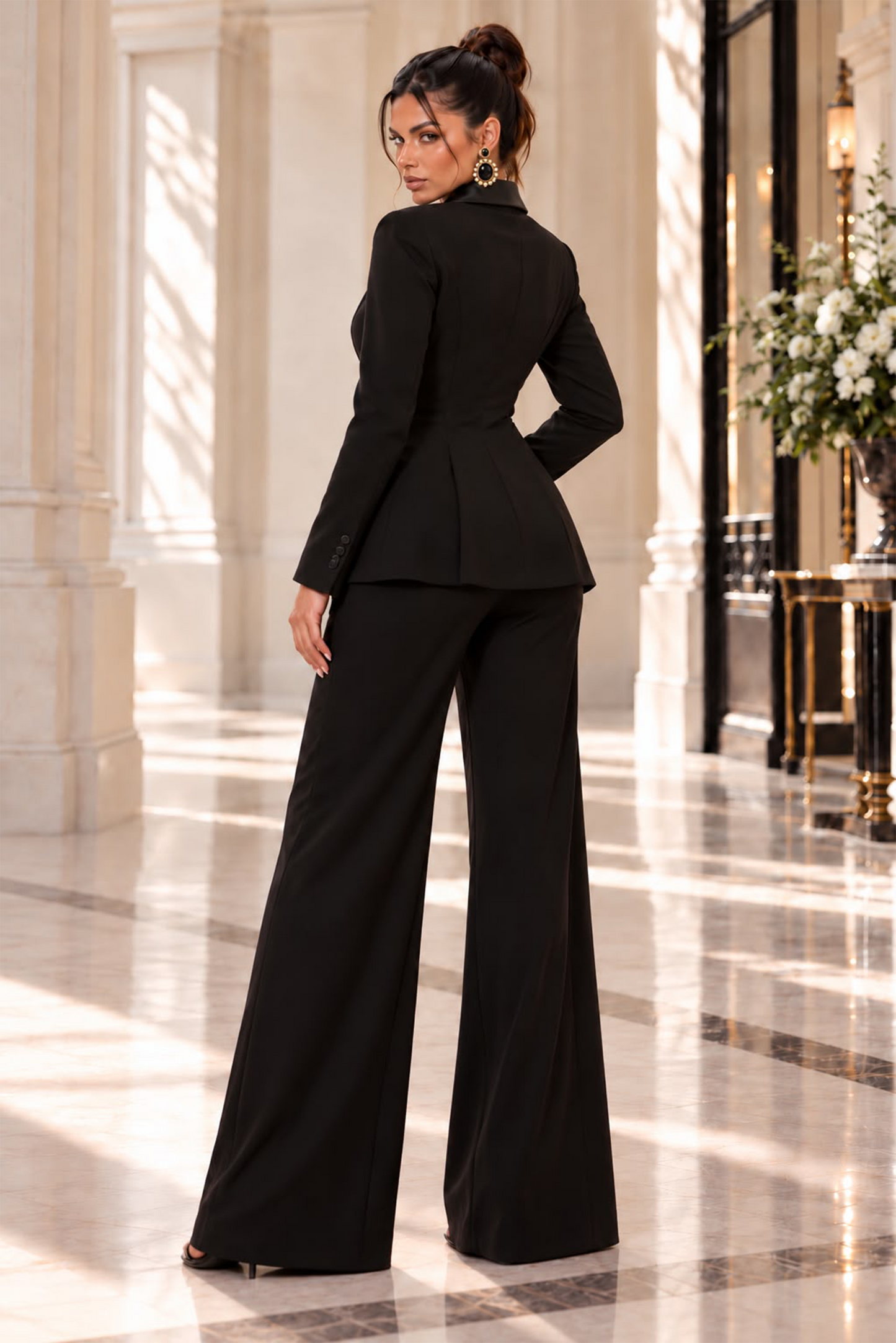 Timeless Pant Set - Black