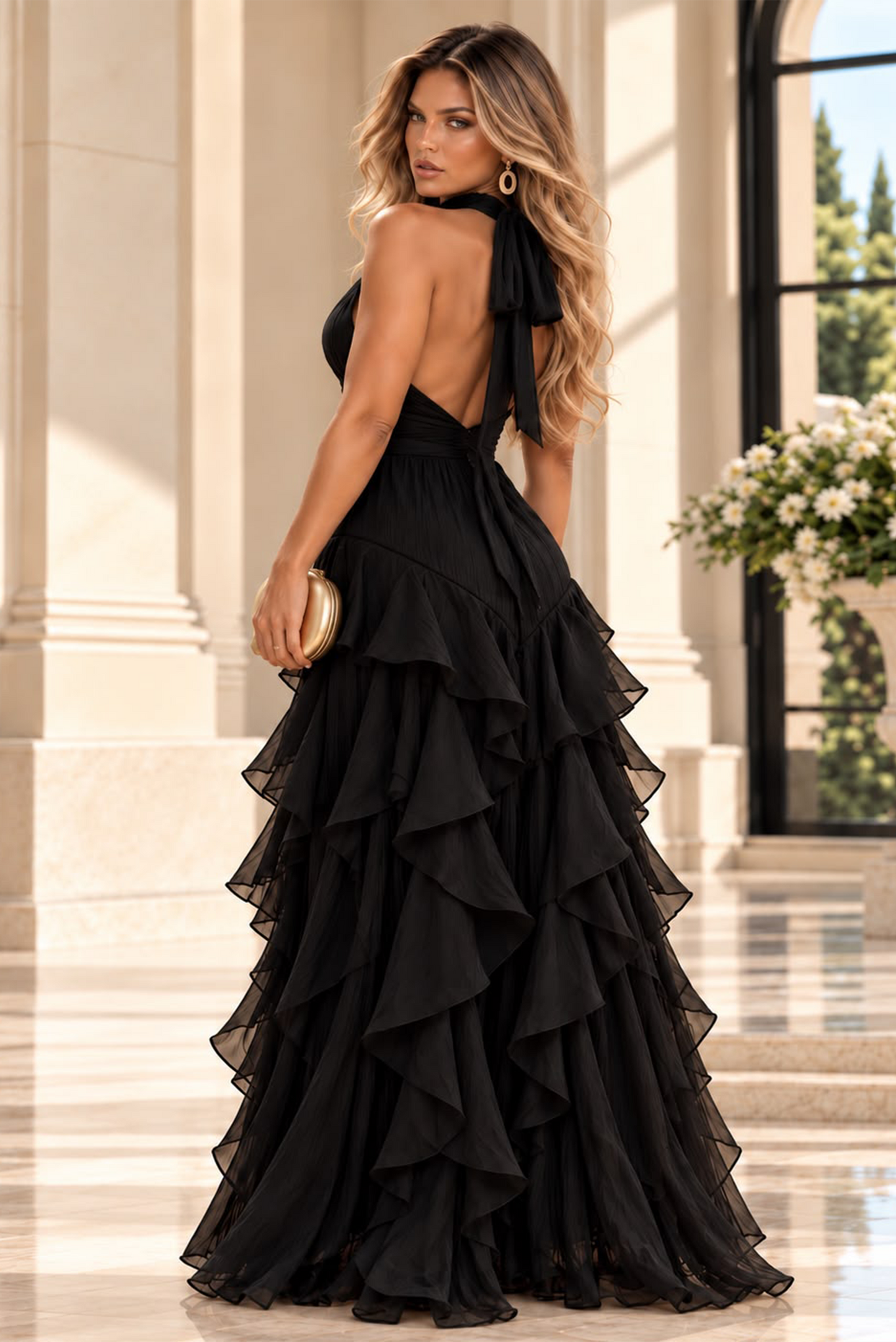 Sight Unseen Maxi Dress - Black