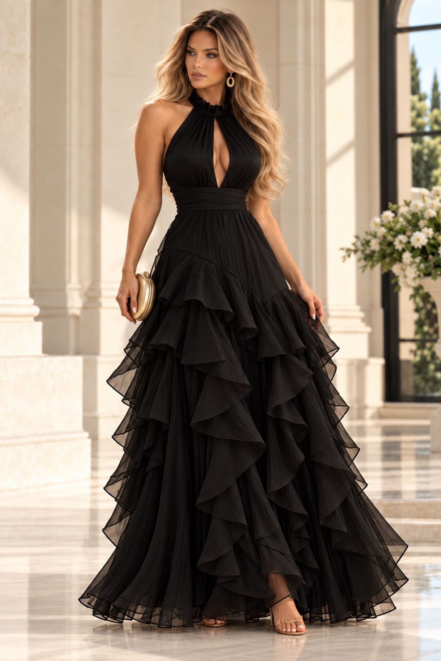 Sight Unseen Maxi Dress - Black