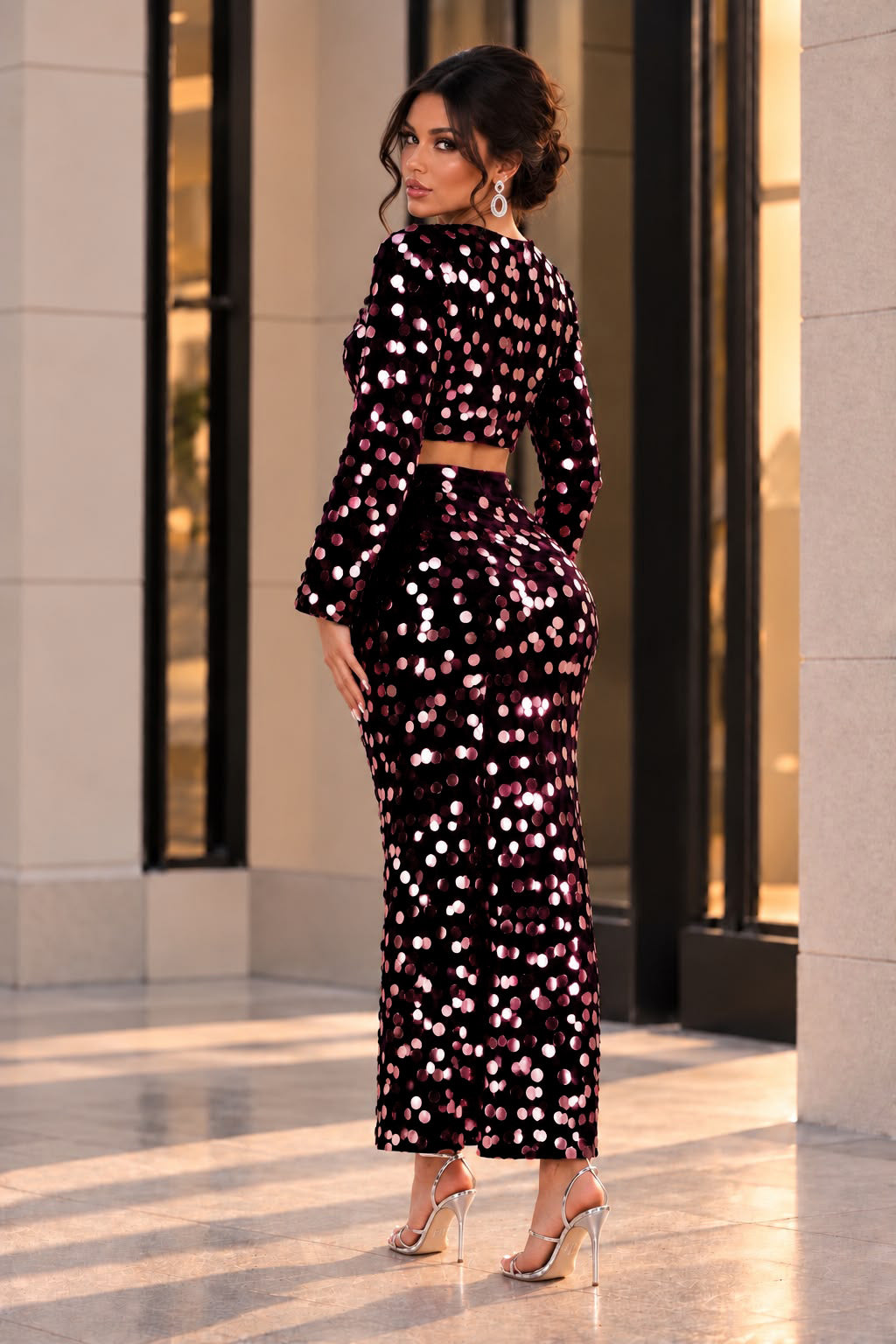 City Of Dreams Skirt Set - Pink