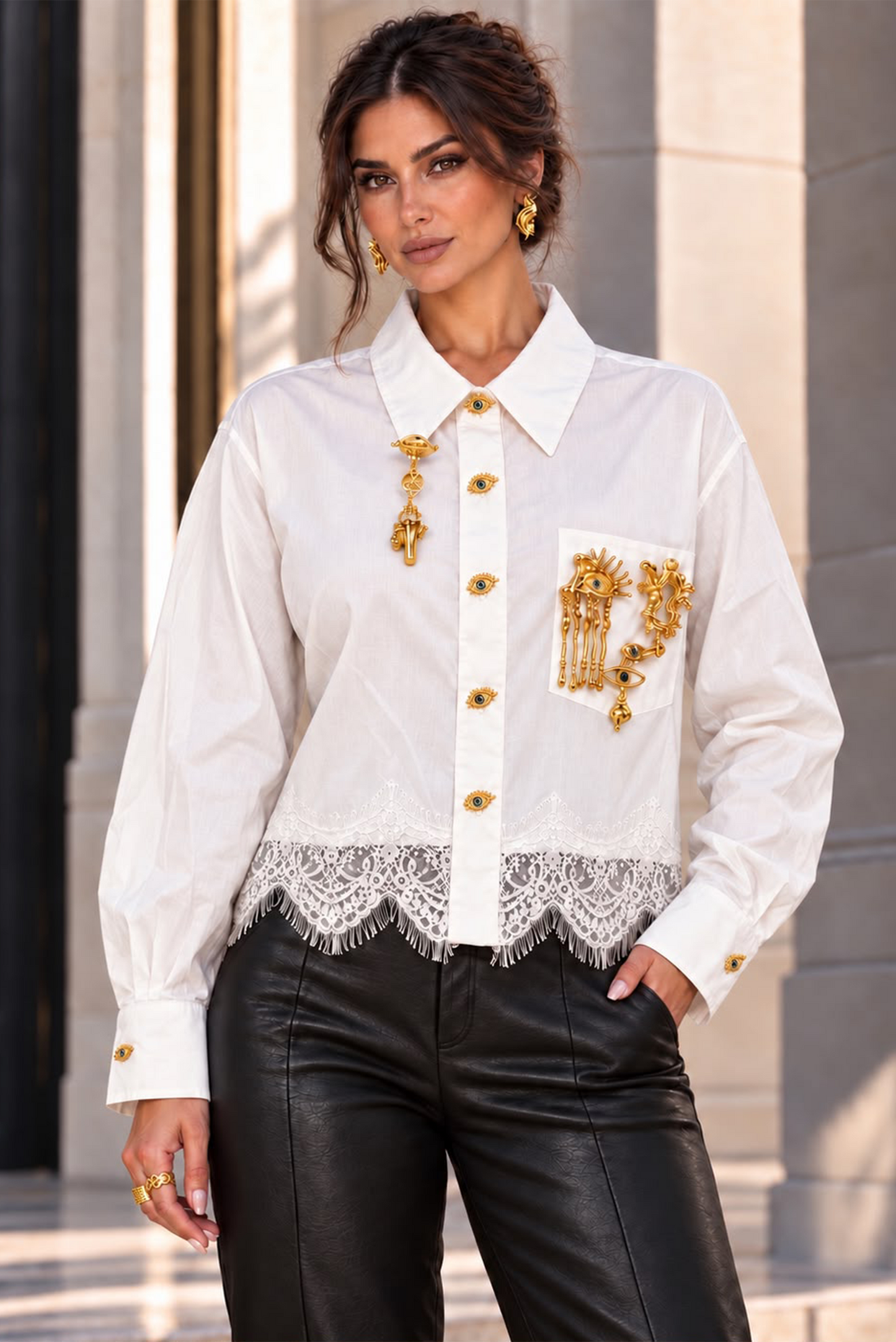 Soleil Top - White