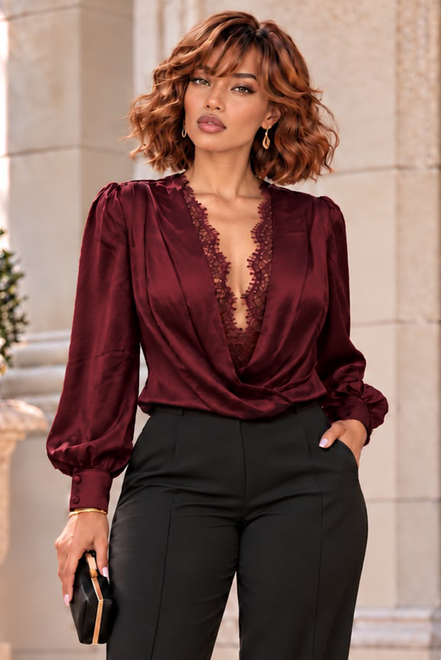 Insane Top - Burgundy