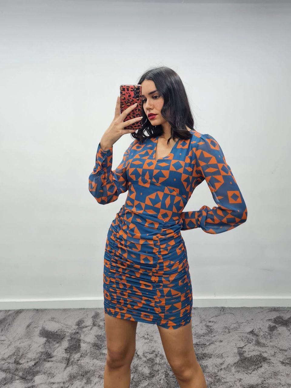 All The Same Mini Dress - Blue