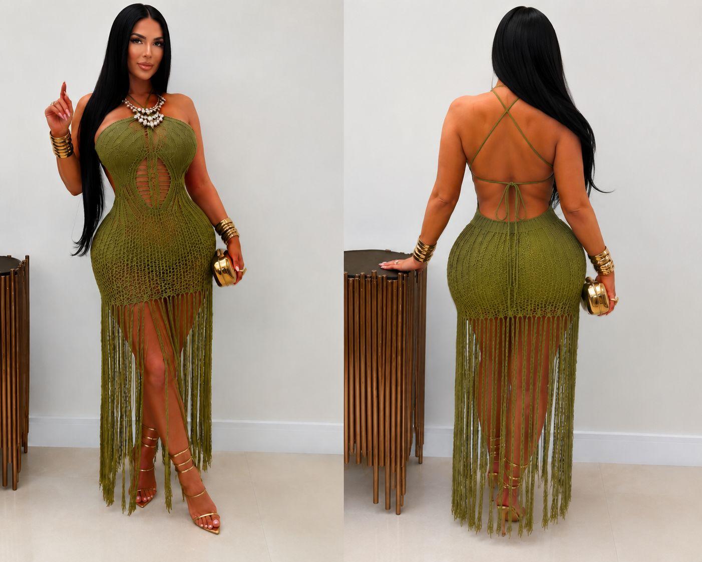Afternoon Sun Dress - Green