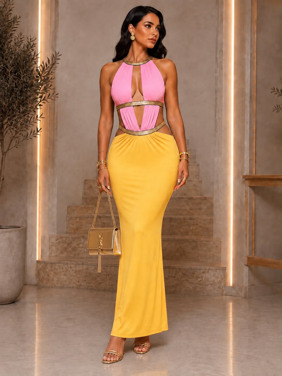 Aveline's Dress -Yellow