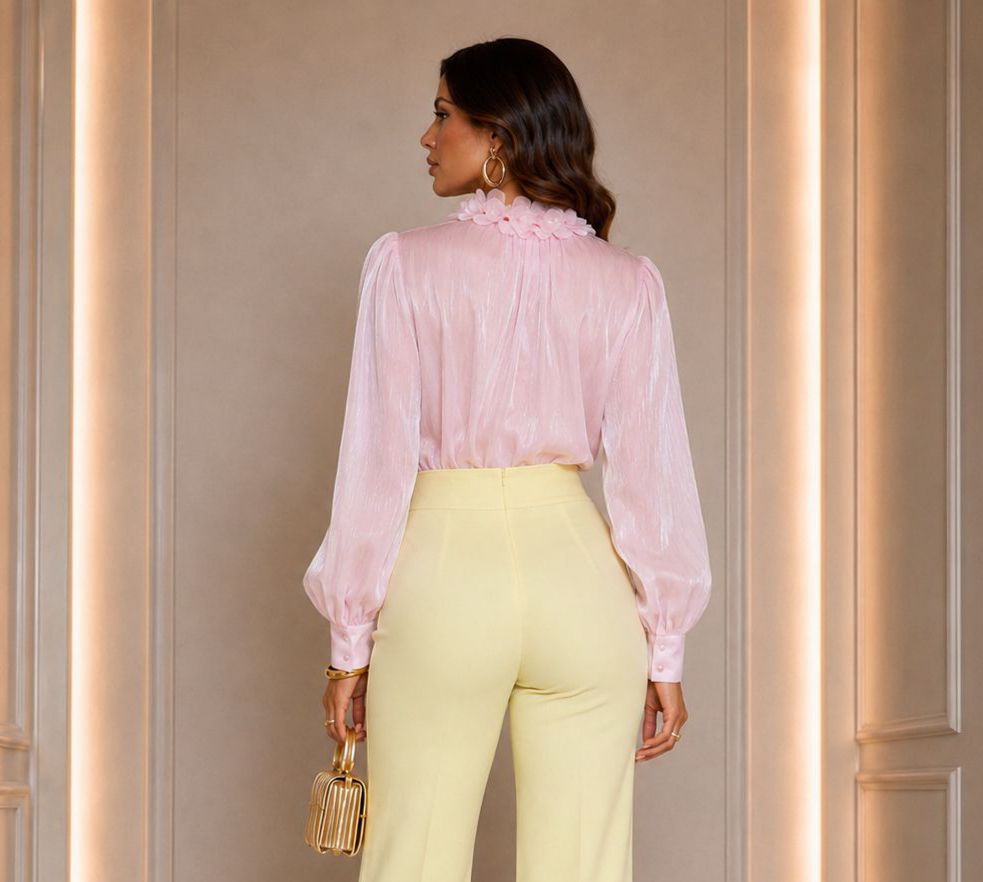 Embraced Blouse - Pink