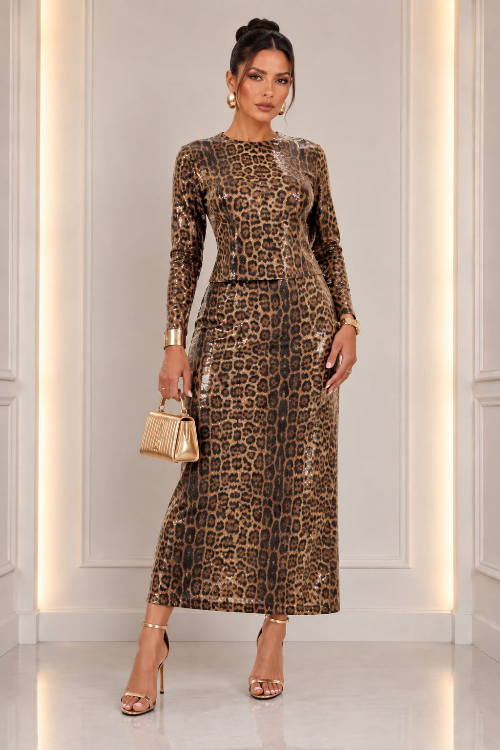 Good To Me Skirt Set - Print