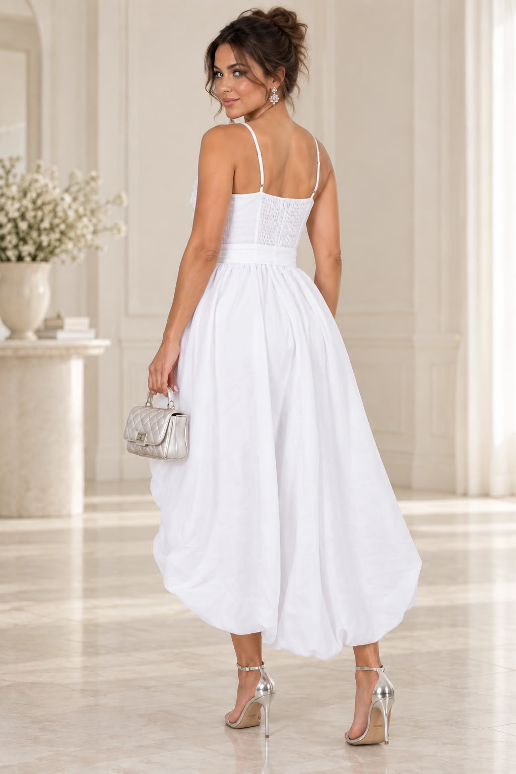 Clara's  Dress - White