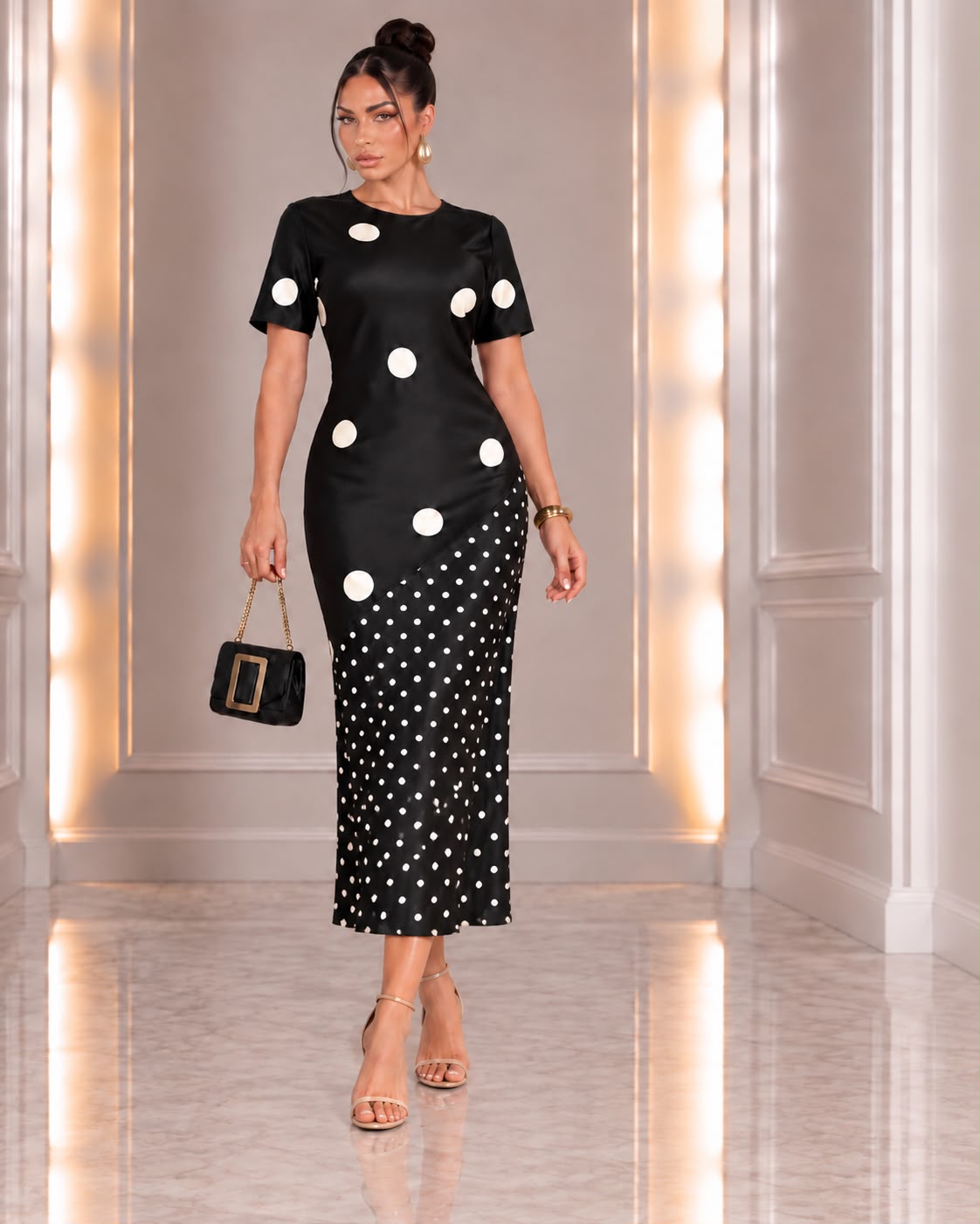 Stay Amazing Dress- Black