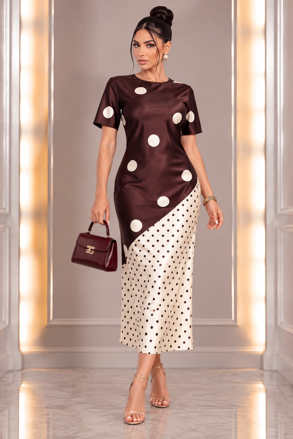 Stay Amazing Dress- Chocolate