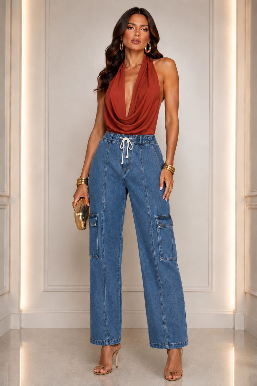 Here's The Moment Jeans - Denim