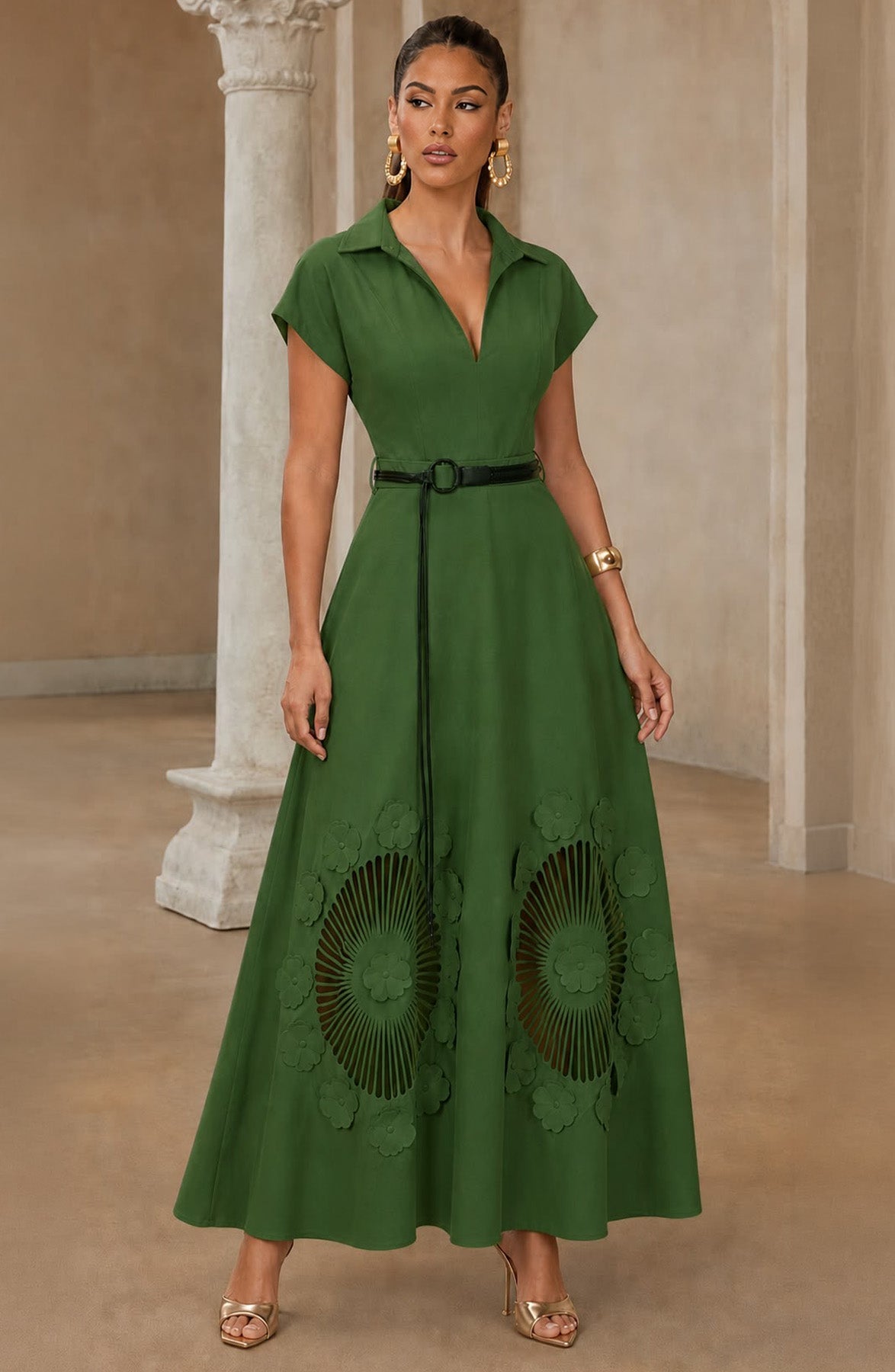 Lina's Dress- Green