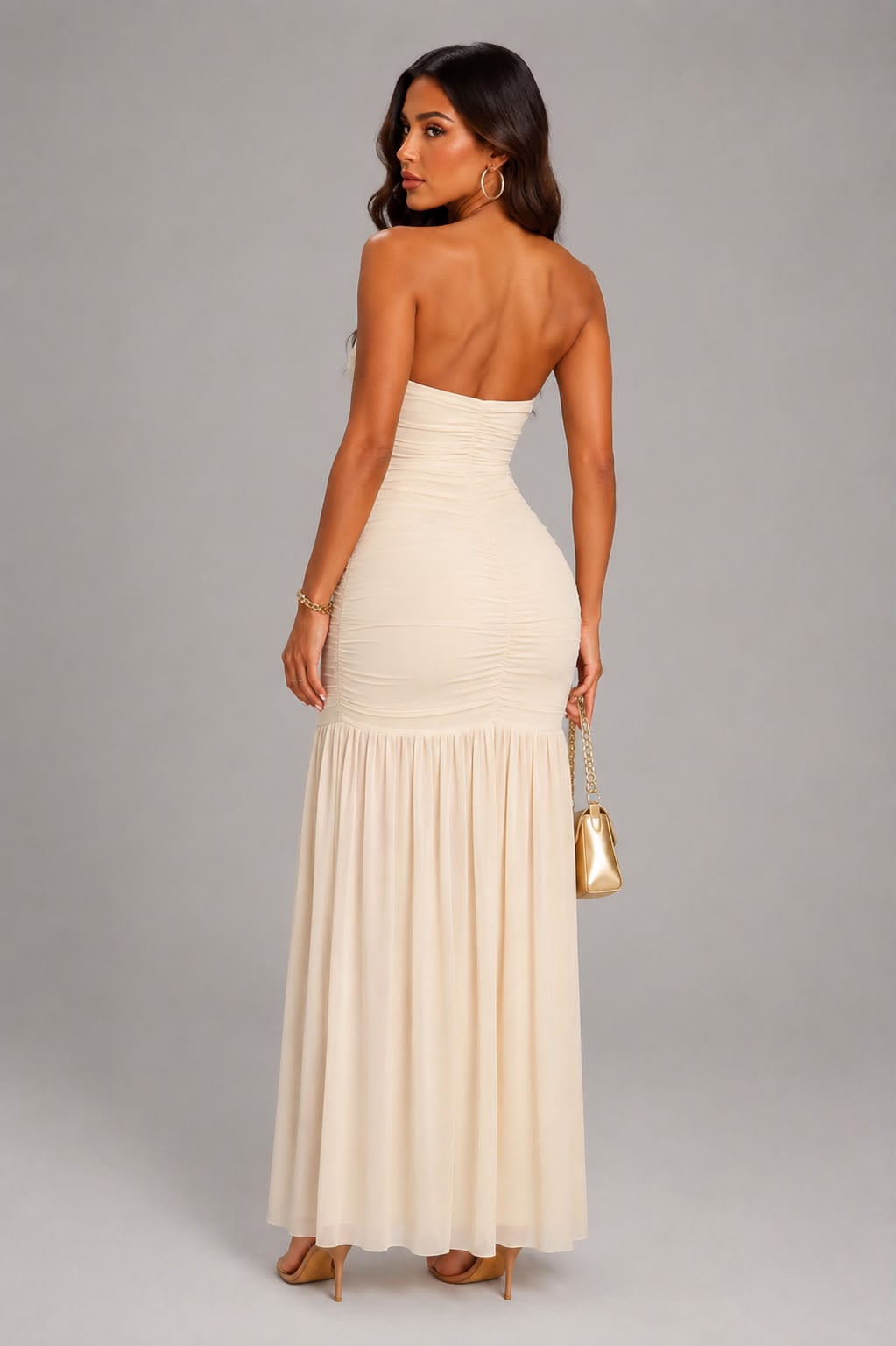 Aveline Dress - Cream