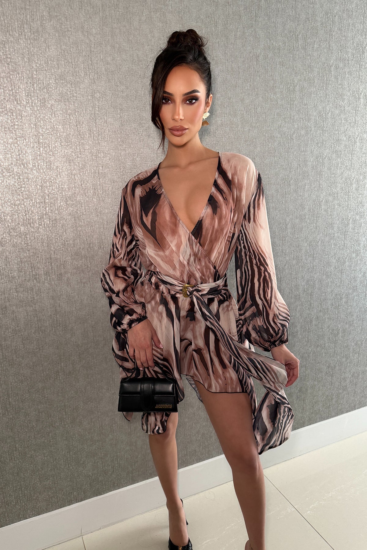 Good To Wait Top - Brown