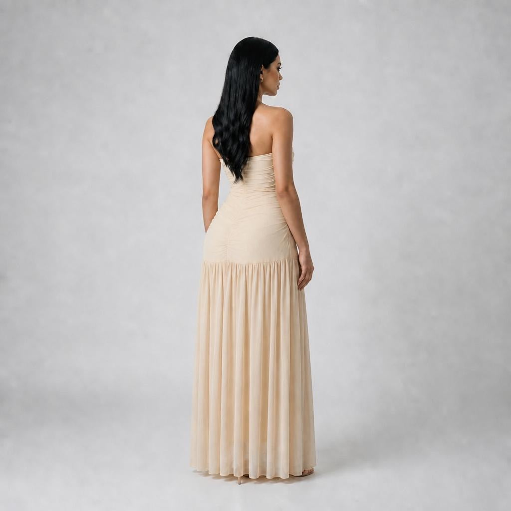 Aveline Dress - Cream