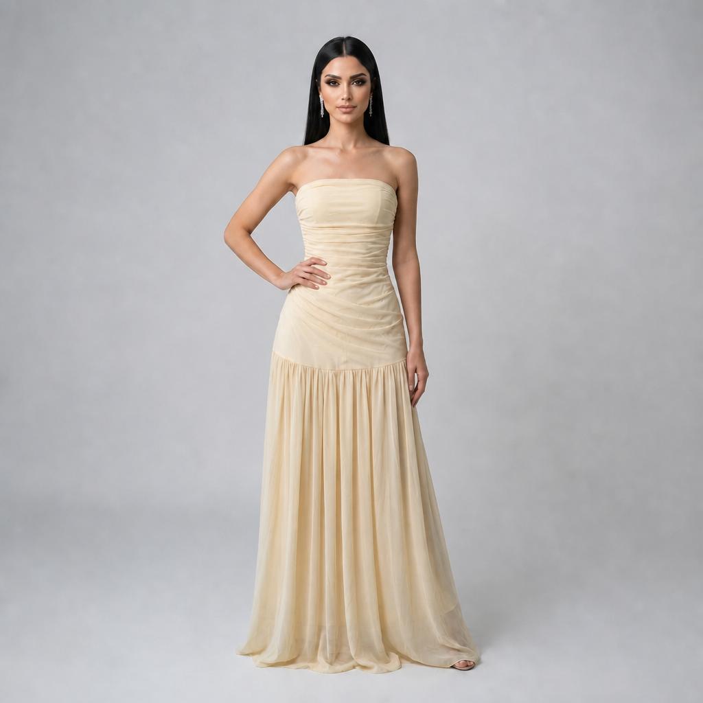 Aveline Dress - Cream