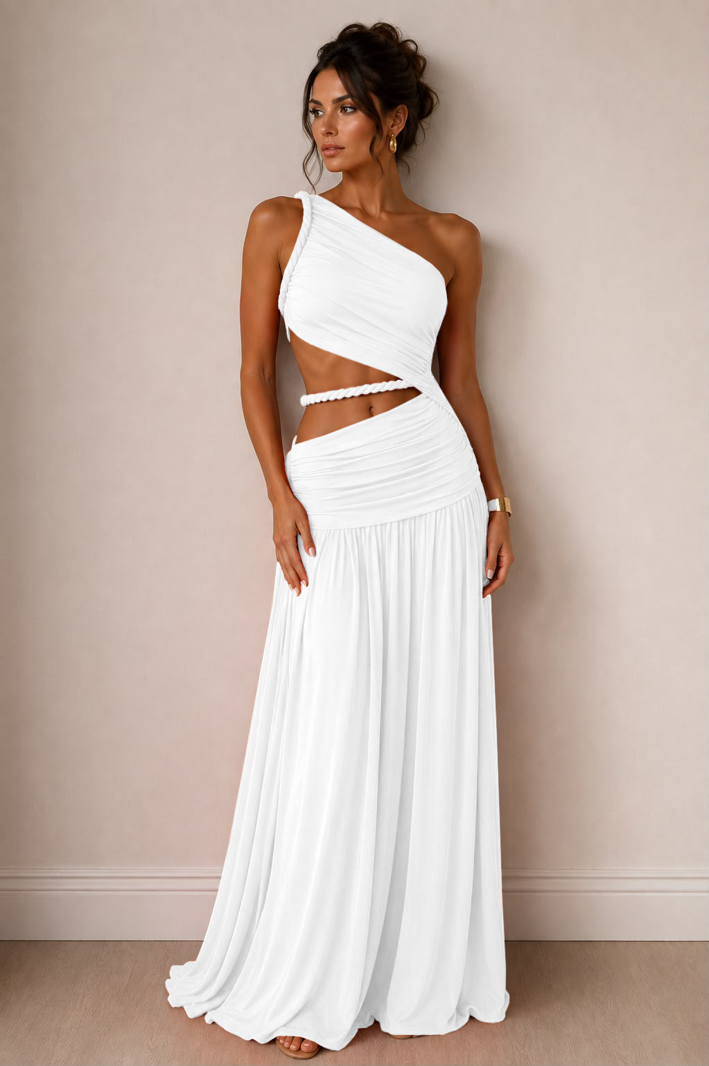 Sahara Dress- White