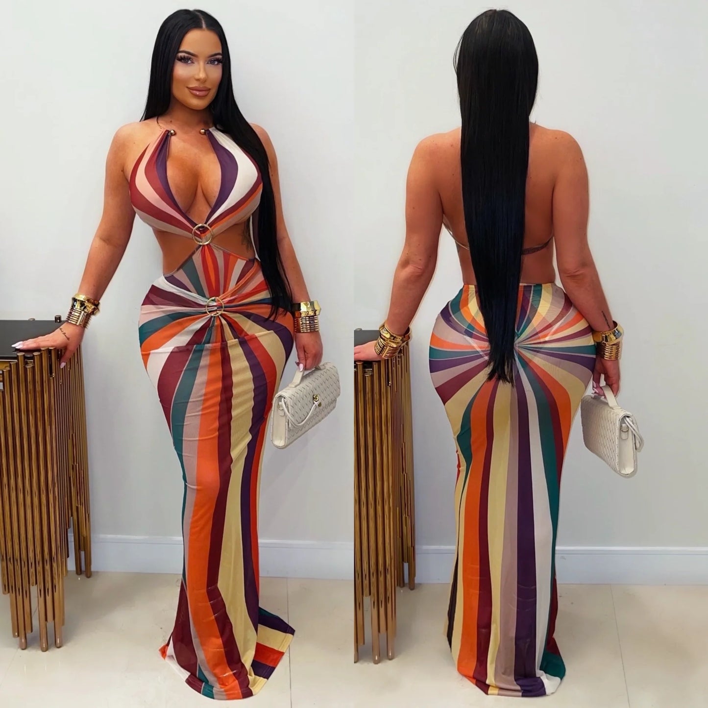 Mosaic Muse Skirt Set- Multi